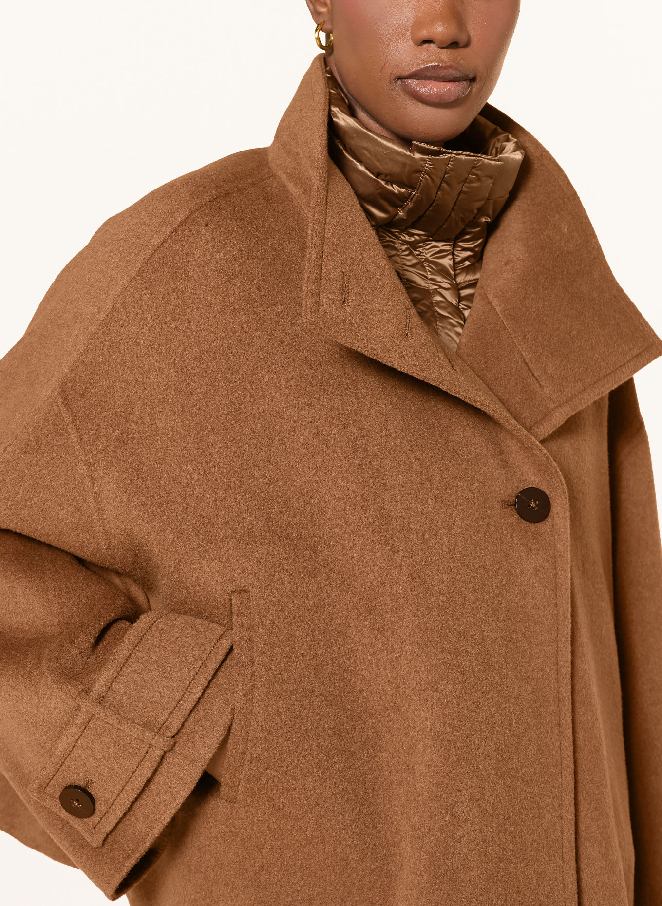 DUNO 2-in-1-Jacke DAFNE: BRAUN