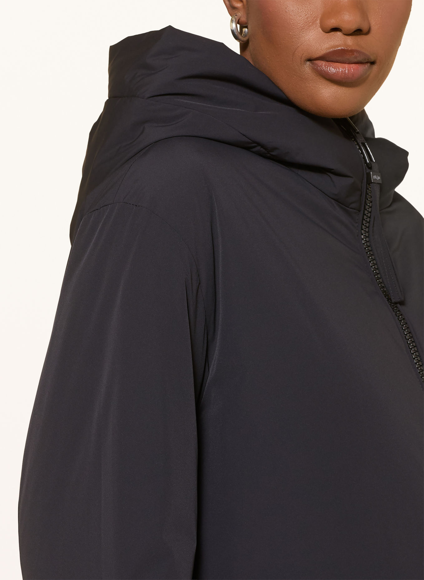 DUNO Lightweight-Daunenjacke RALIA zum Wenden: SCHWARZ