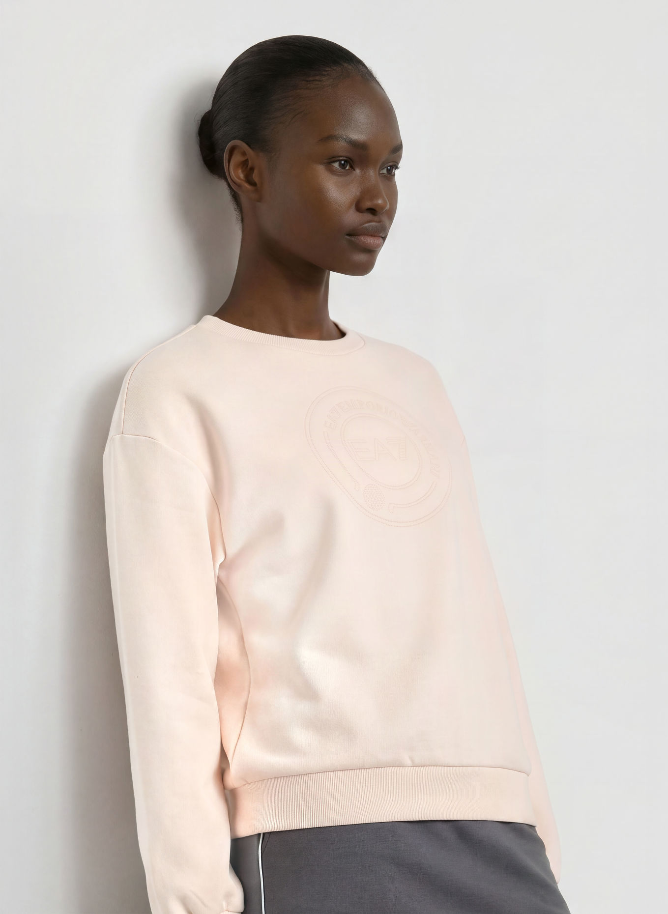 EA7 EMPORIO ARMANI Sweatshirt PRO: CREME