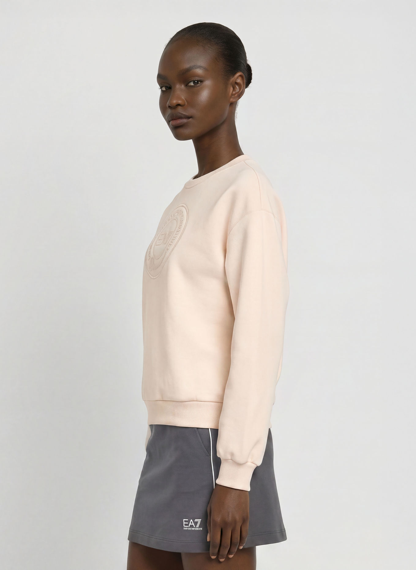 EA7 EMPORIO ARMANI Sweatshirt PRO: CREME