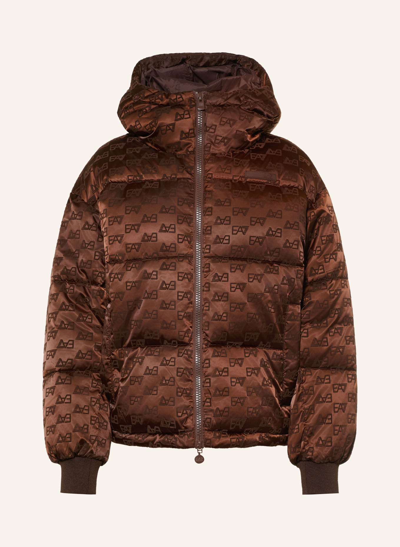 EA7 EMPORIO ARMANI Steppjacke: DUNKELBRAUN