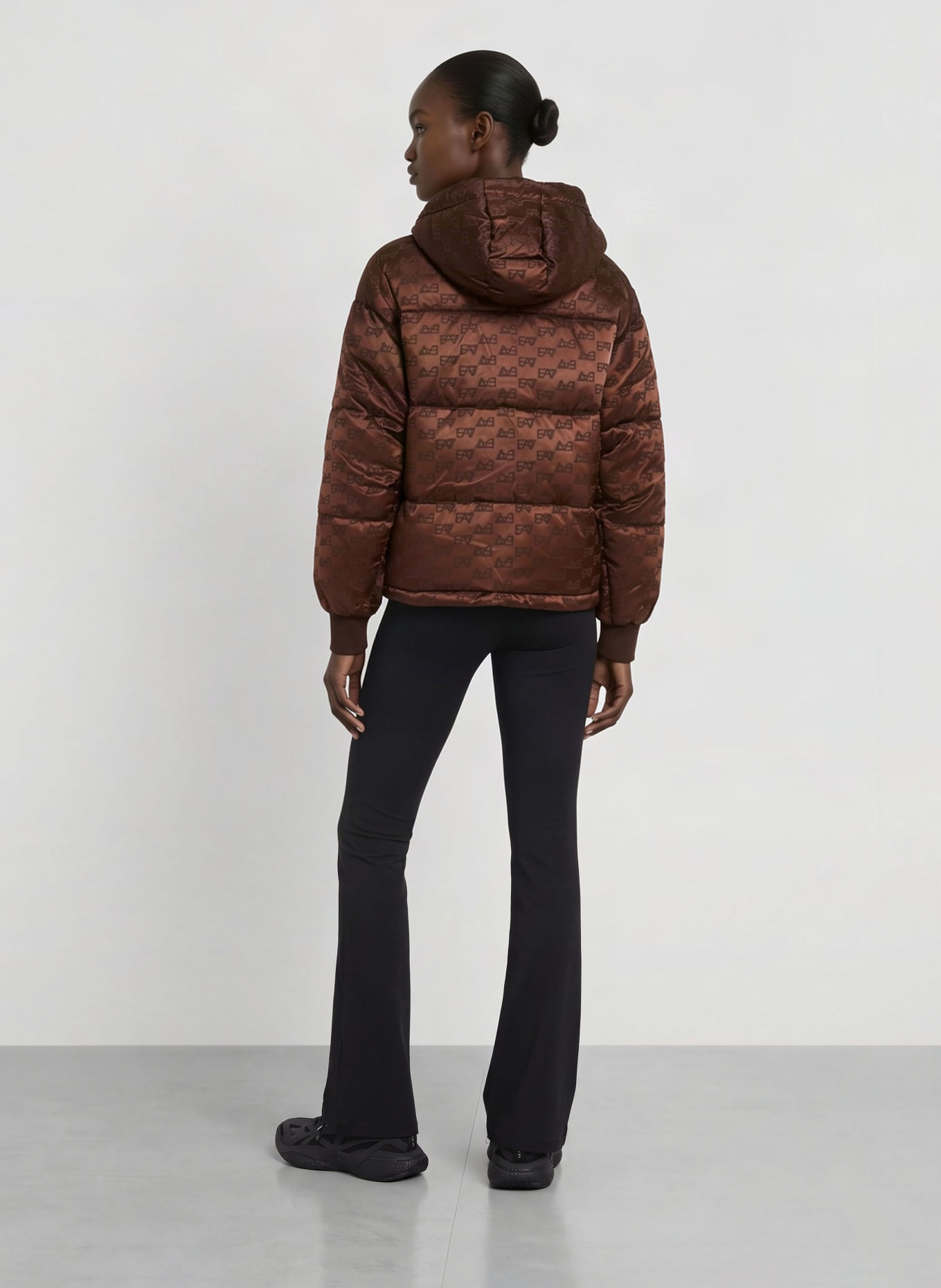 EA7 EMPORIO ARMANI Steppjacke: DUNKELBRAUN