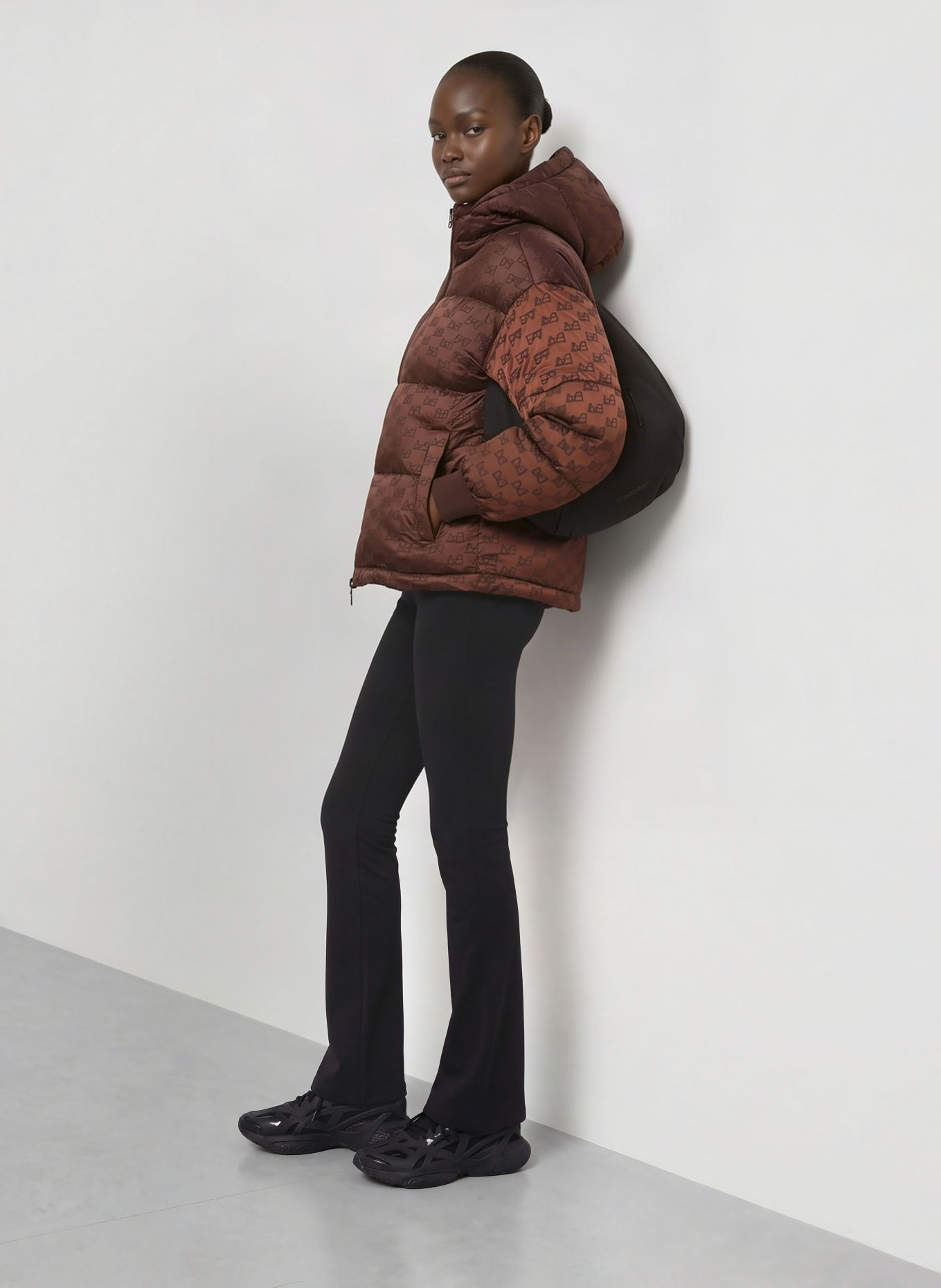 EA7 EMPORIO ARMANI Steppjacke: DUNKELBRAUN