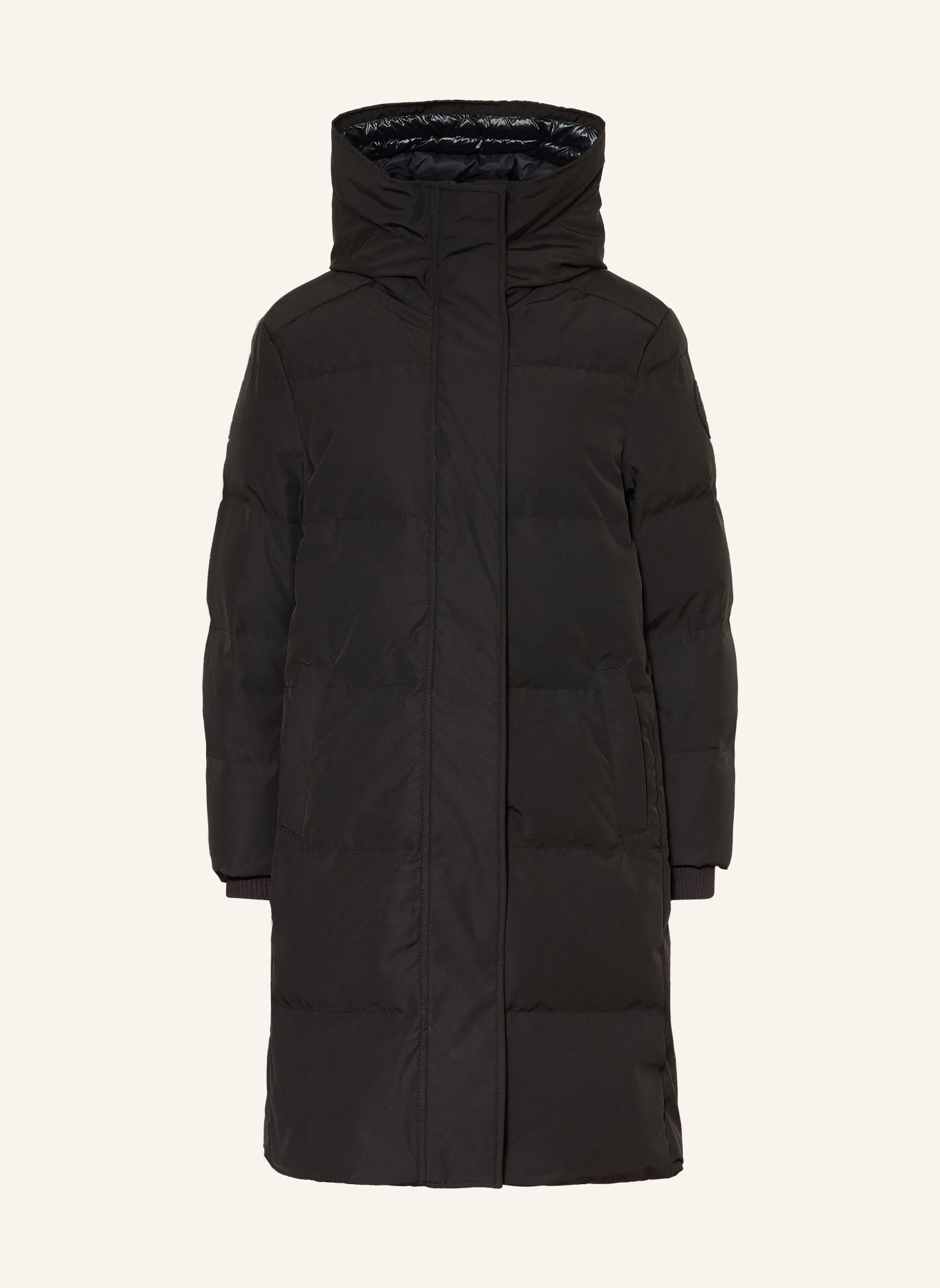 CANADA GOOSE Donsmantel LOUISE PARKA: ZWART