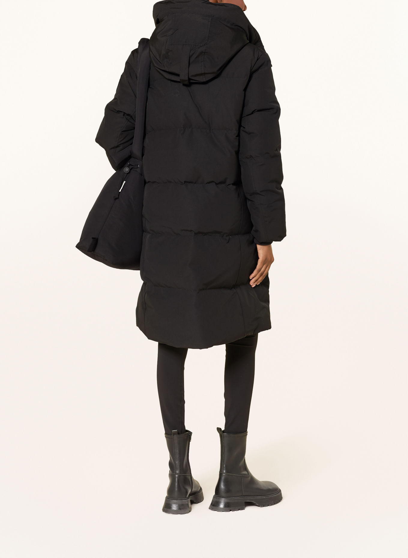 CANADA GOOSE Donsmantel LOUISE PARKA: ZWART