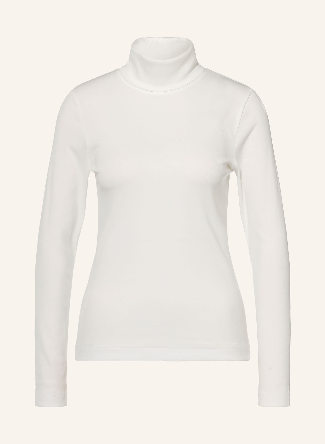 ZAÍDA Rullekraveshirt: HVID