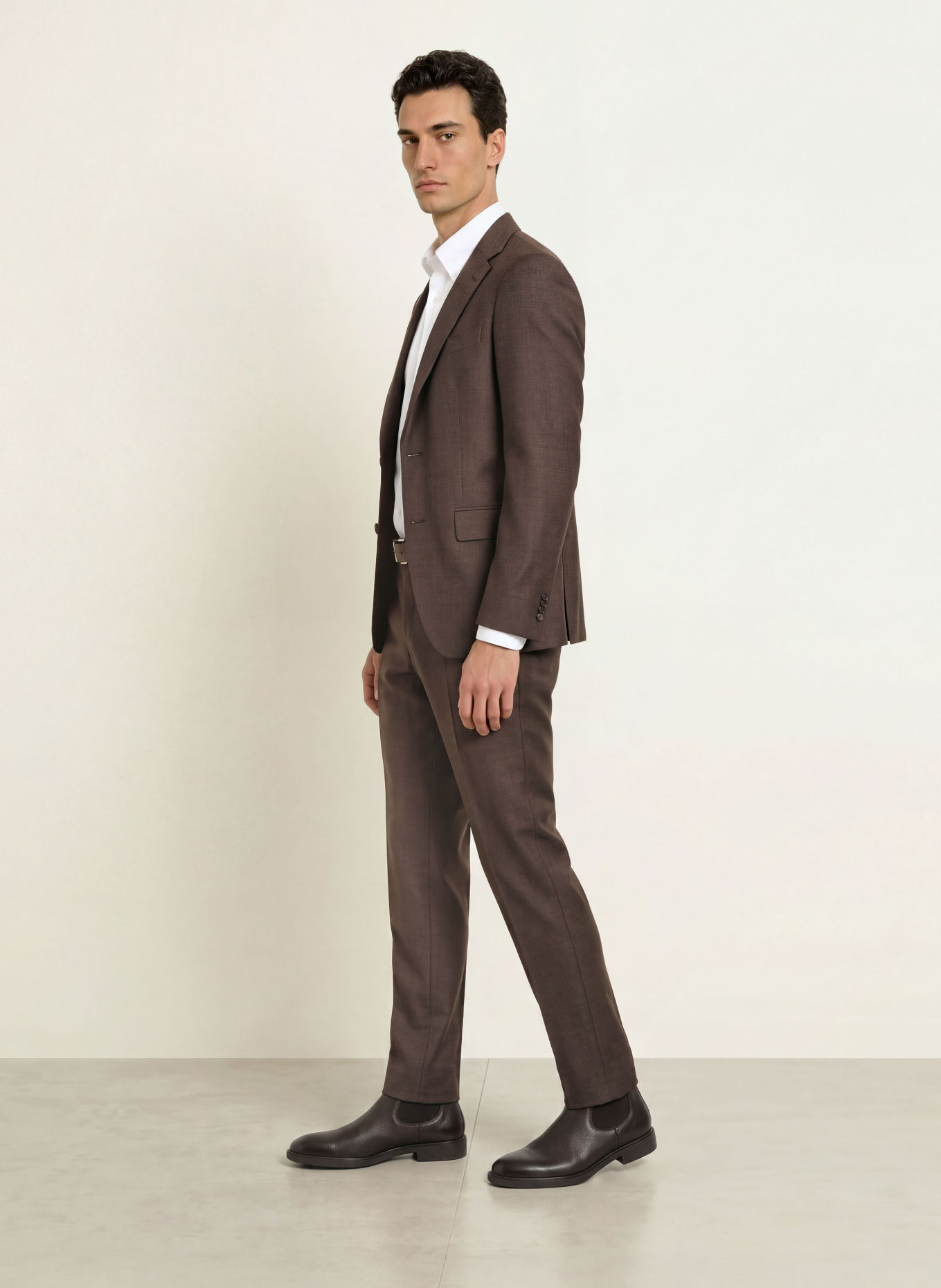 BOSS Pantalon GENIUS Extra Slim Fit: 212 MEDIUM BROWN