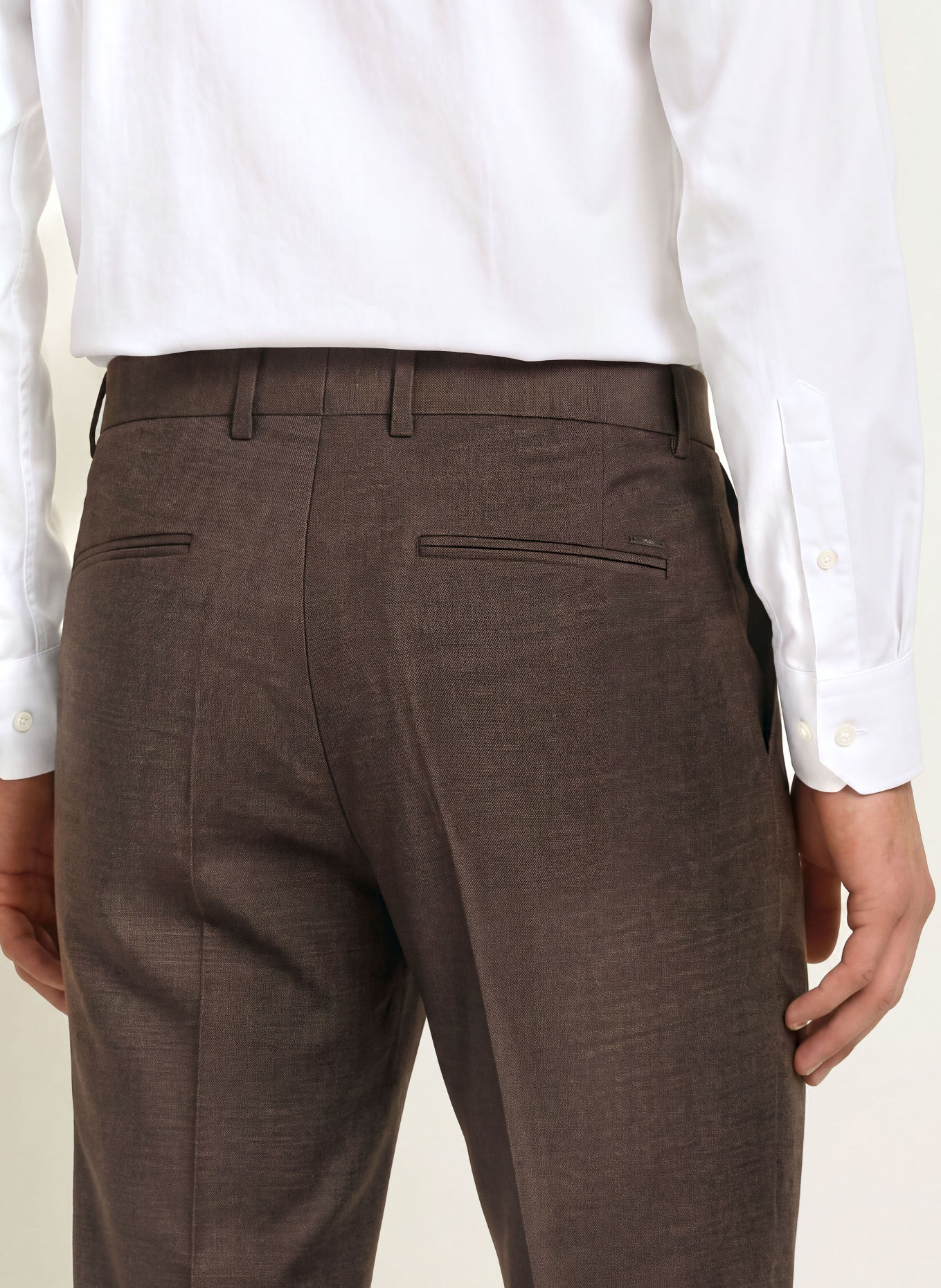BOSS Pantalon GENIUS Extra Slim Fit: 212 MEDIUM BROWN