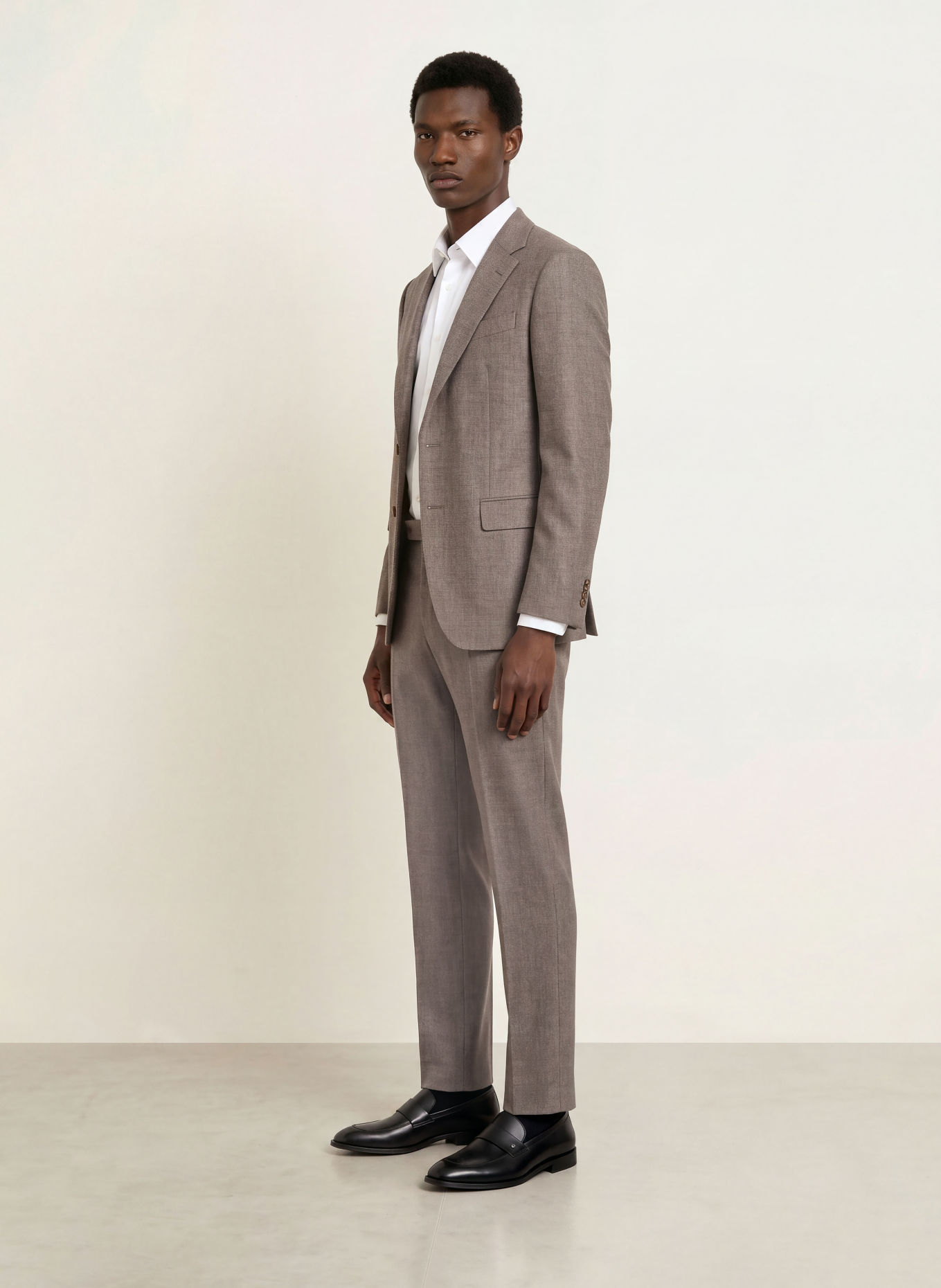 BOSS Anzughose GENIUS Slim Fit: 209 DARK BROWN