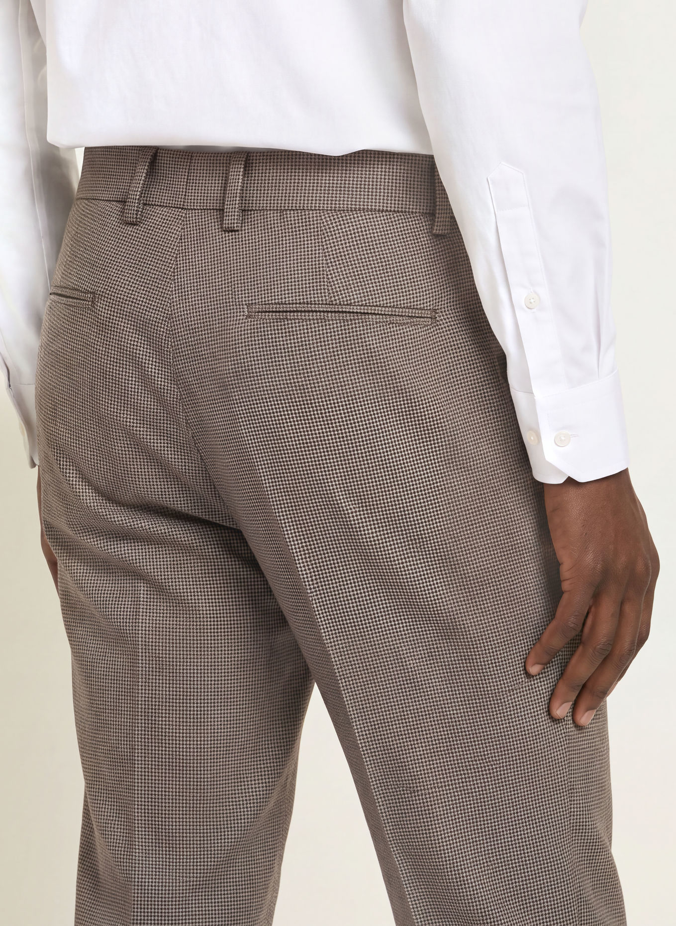 BOSS Anzughose GENIUS Slim Fit: 209 DARK BROWN