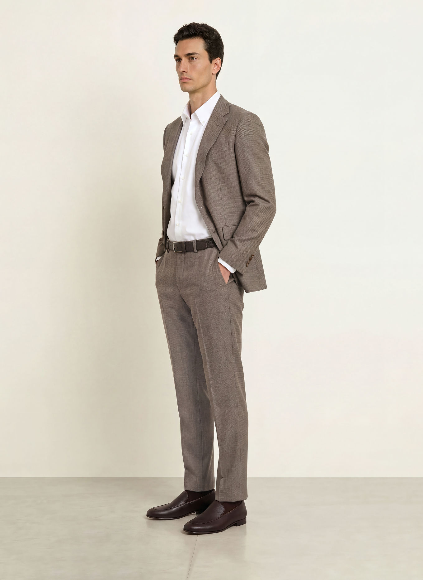 BOSS Colbert HUGE Slim Fit: 209 DARK BROWN