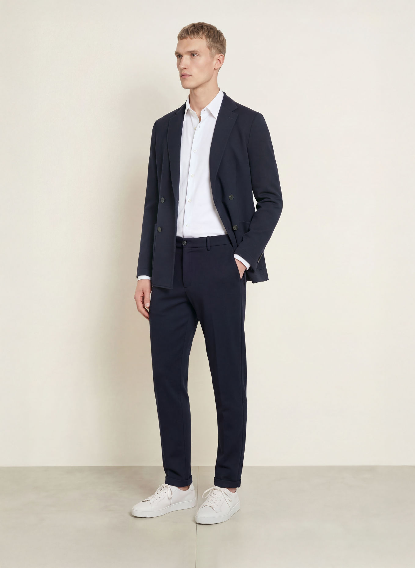 BOSS Colbert HANRY Slim Fit: 404 DARK BLUE