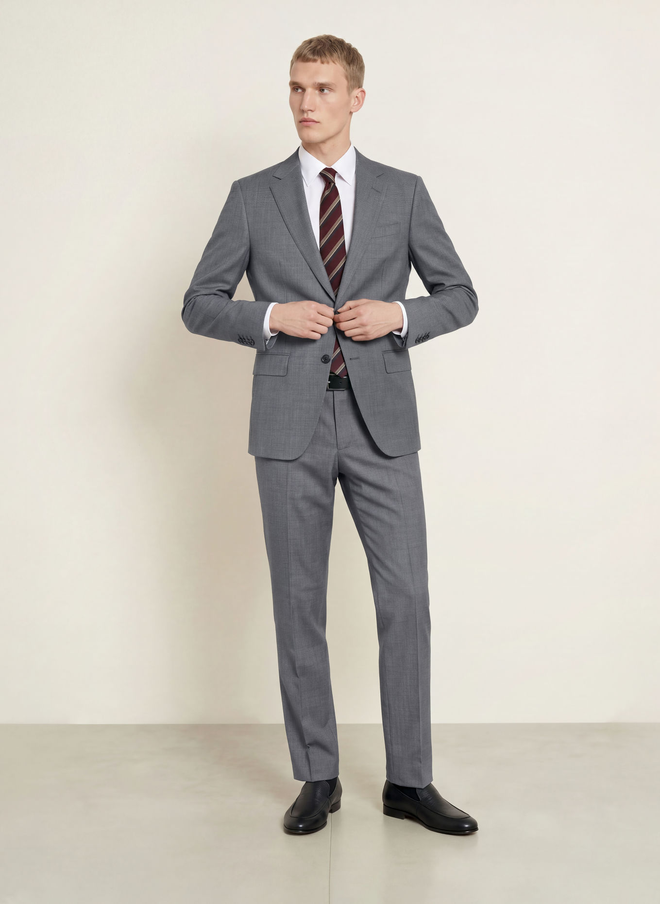 BOSS Suit jacket HUGE Slim Fit: 030 MEDIUM GREY