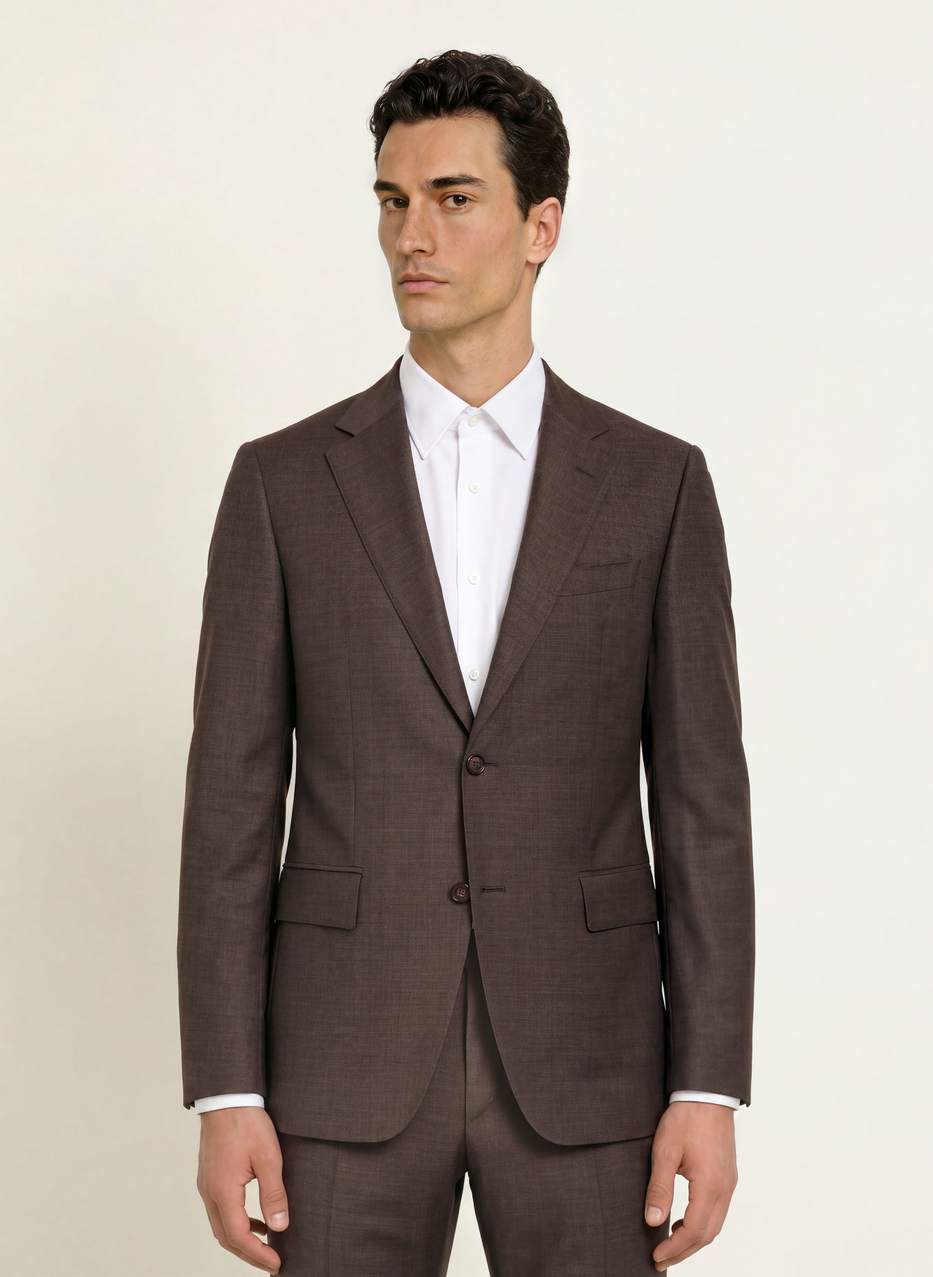 BOSS Colbert HUGE Slim Fit: 212 MEDIUM BROWN