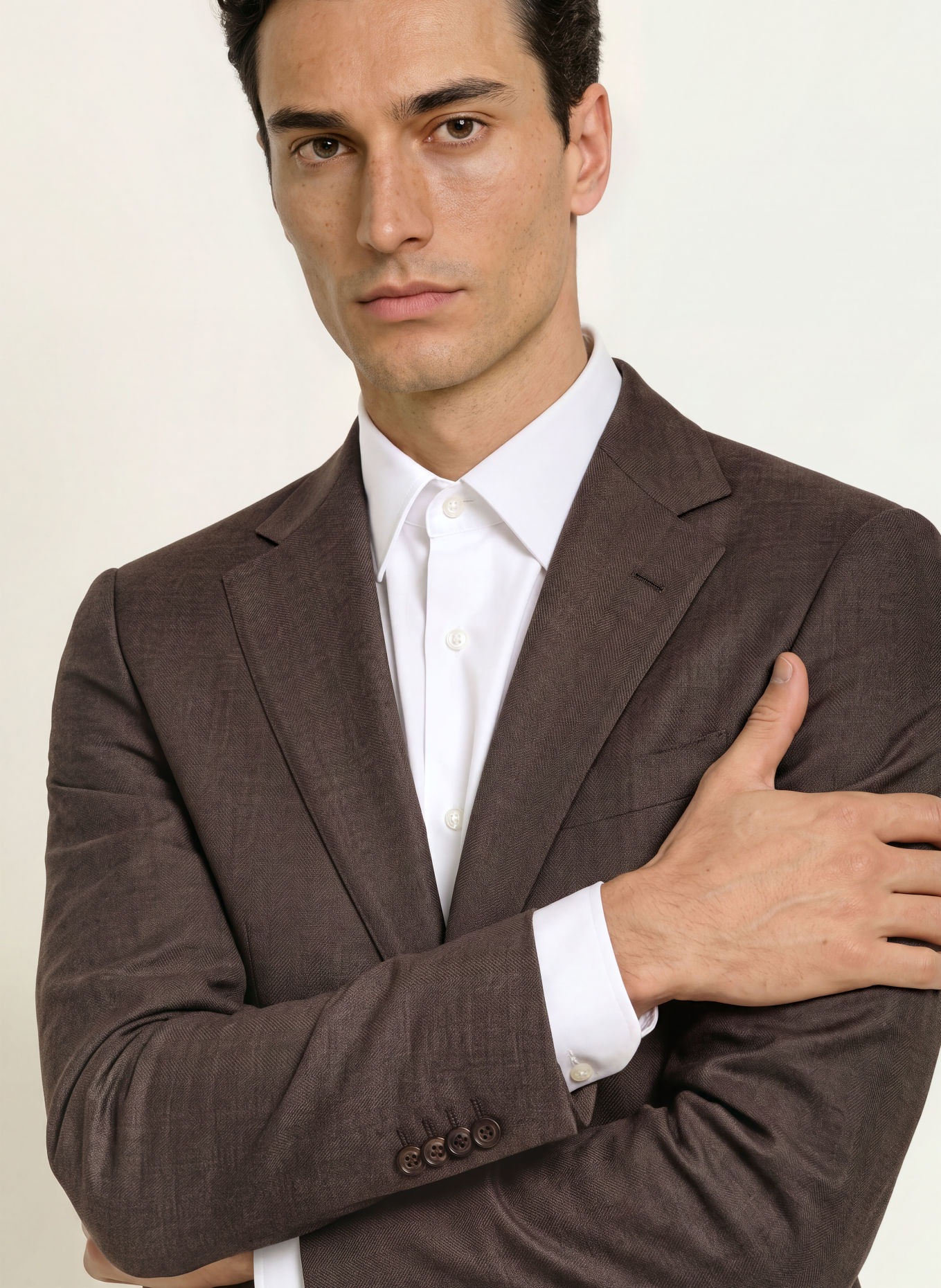 BOSS Colbert HUGE Slim Fit: 212 MEDIUM BROWN