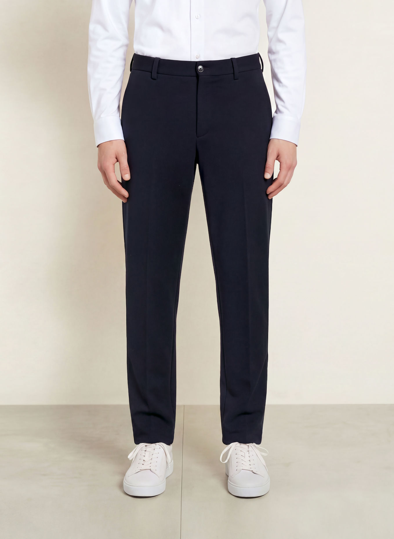 BOSS Pantaloni de costum PERIN Tapered Fit: 404 DARK BLUE