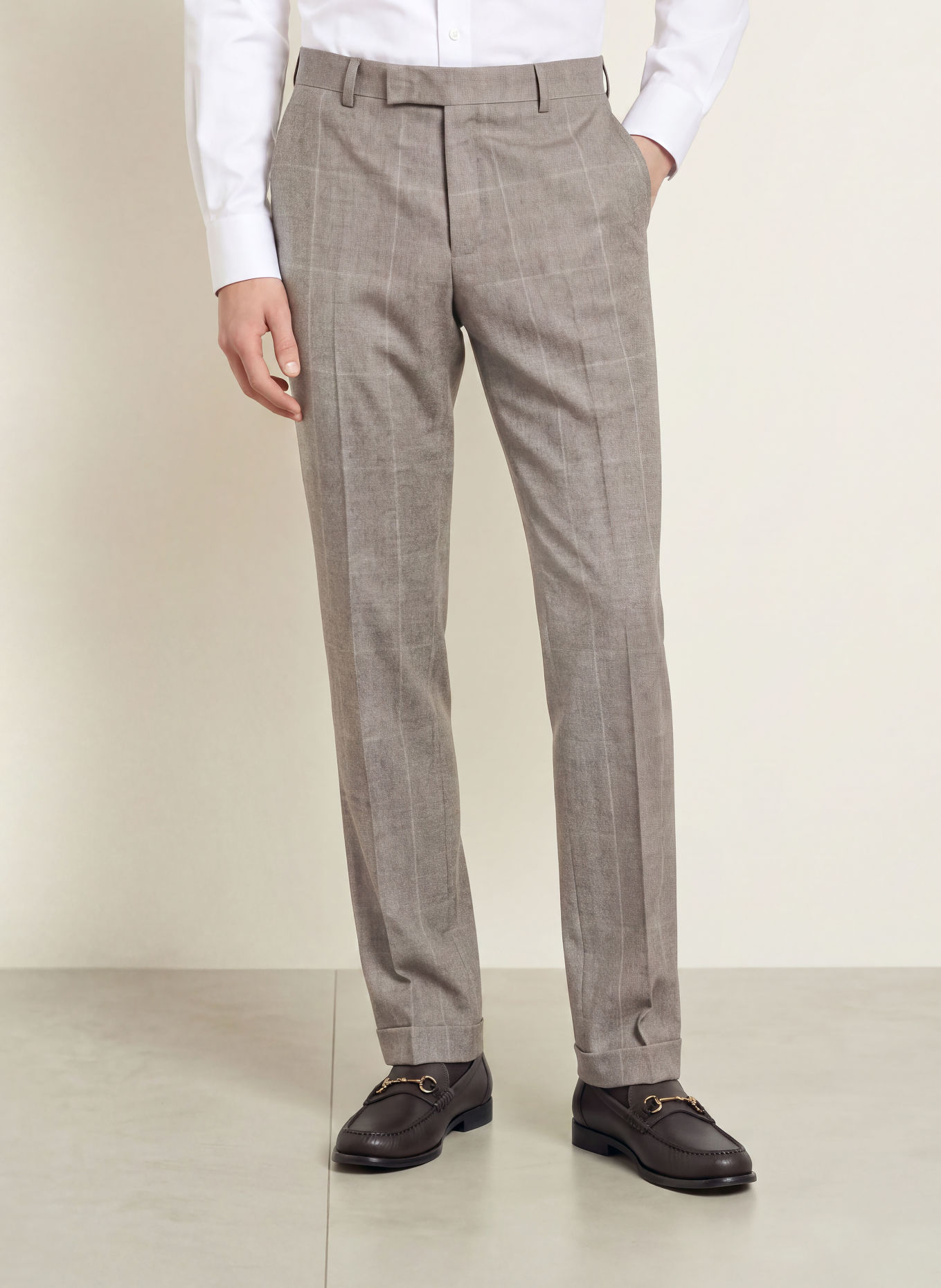 BOSS Pantalon GENIUS Slim Fit: 248 OPEN BROWN