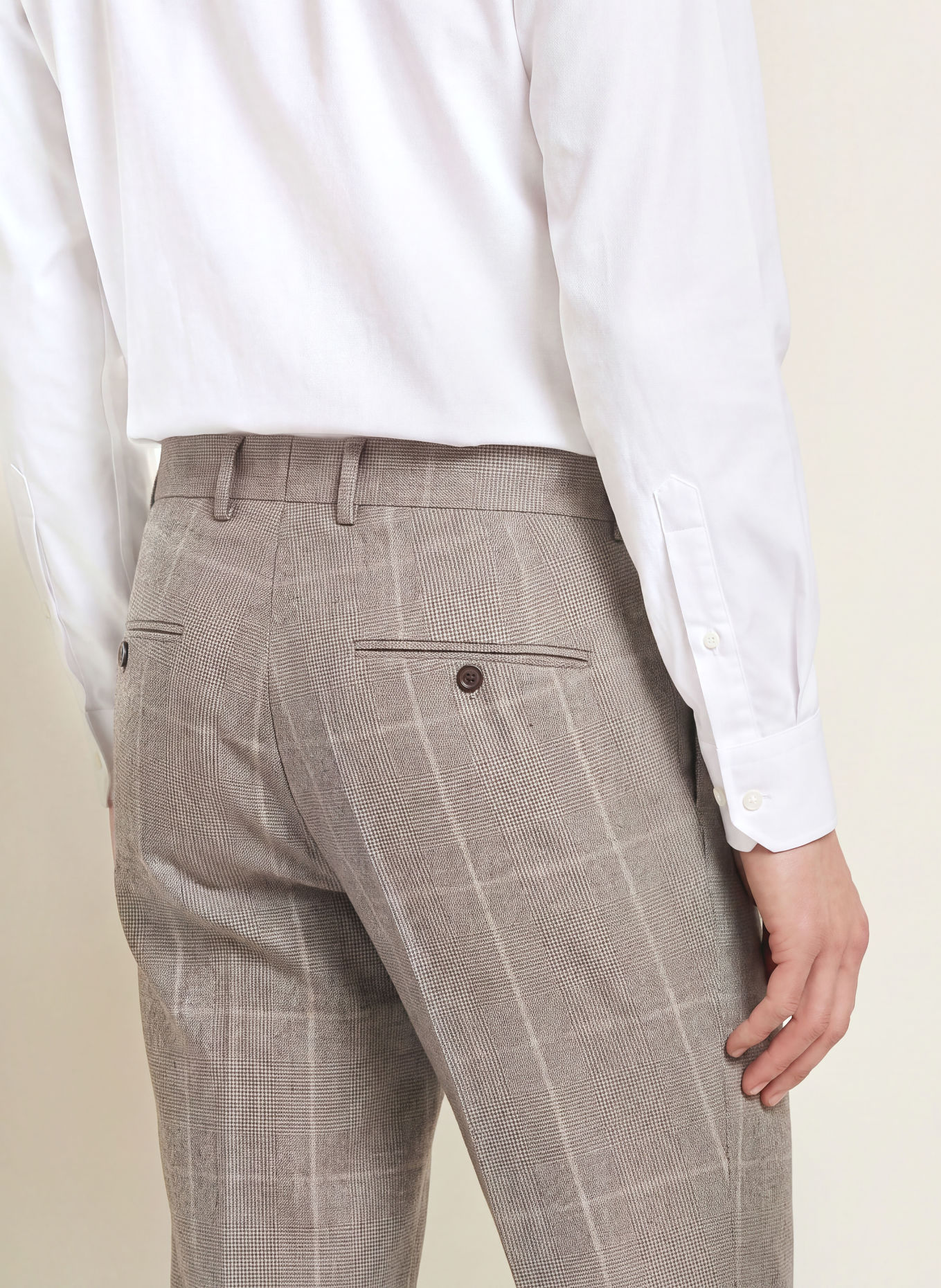 BOSS Pantalon GENIUS Slim Fit: 248 OPEN BROWN