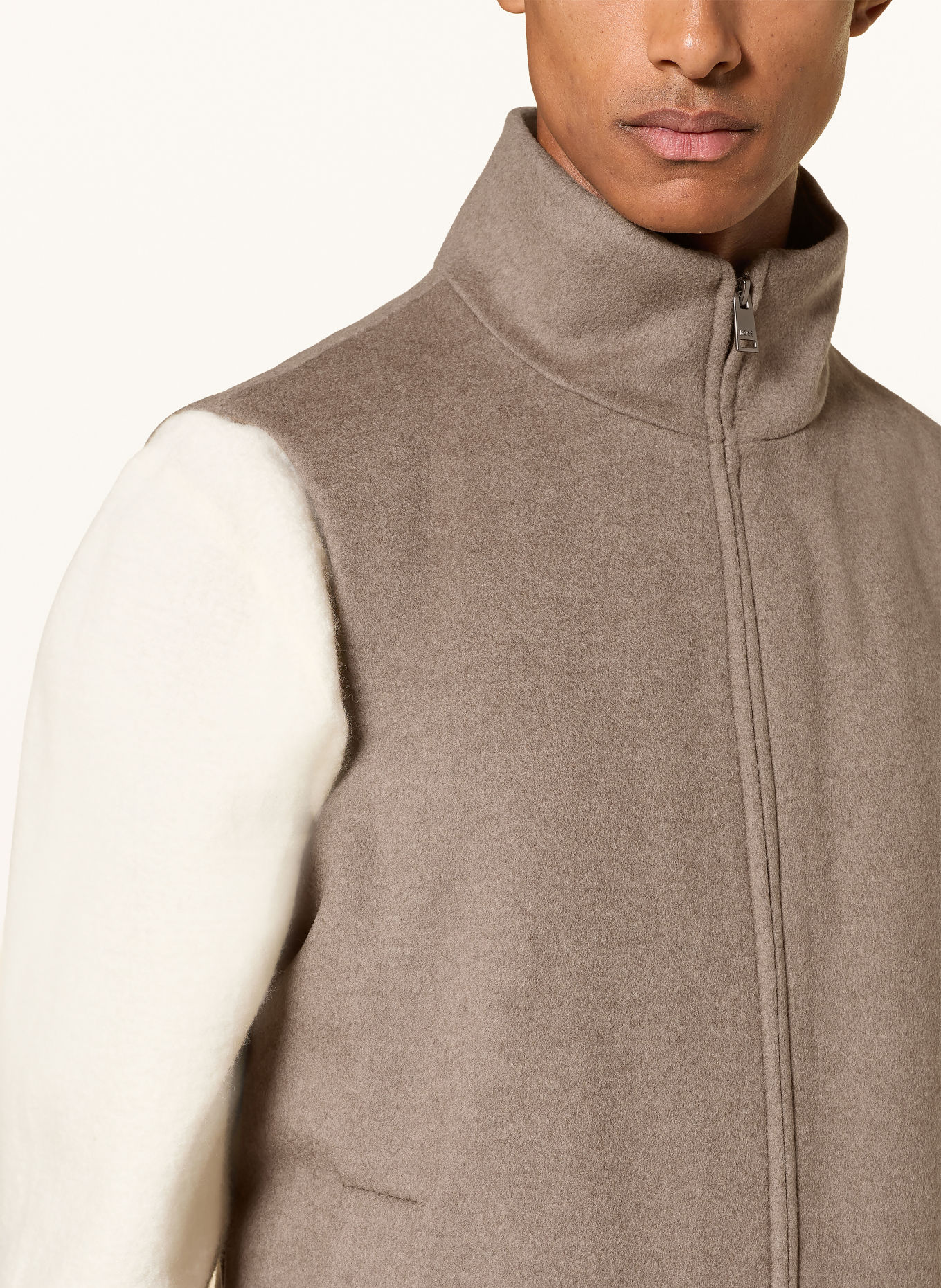 BOSS 2-in-1-Jacke CLARK: HELLBRAUN