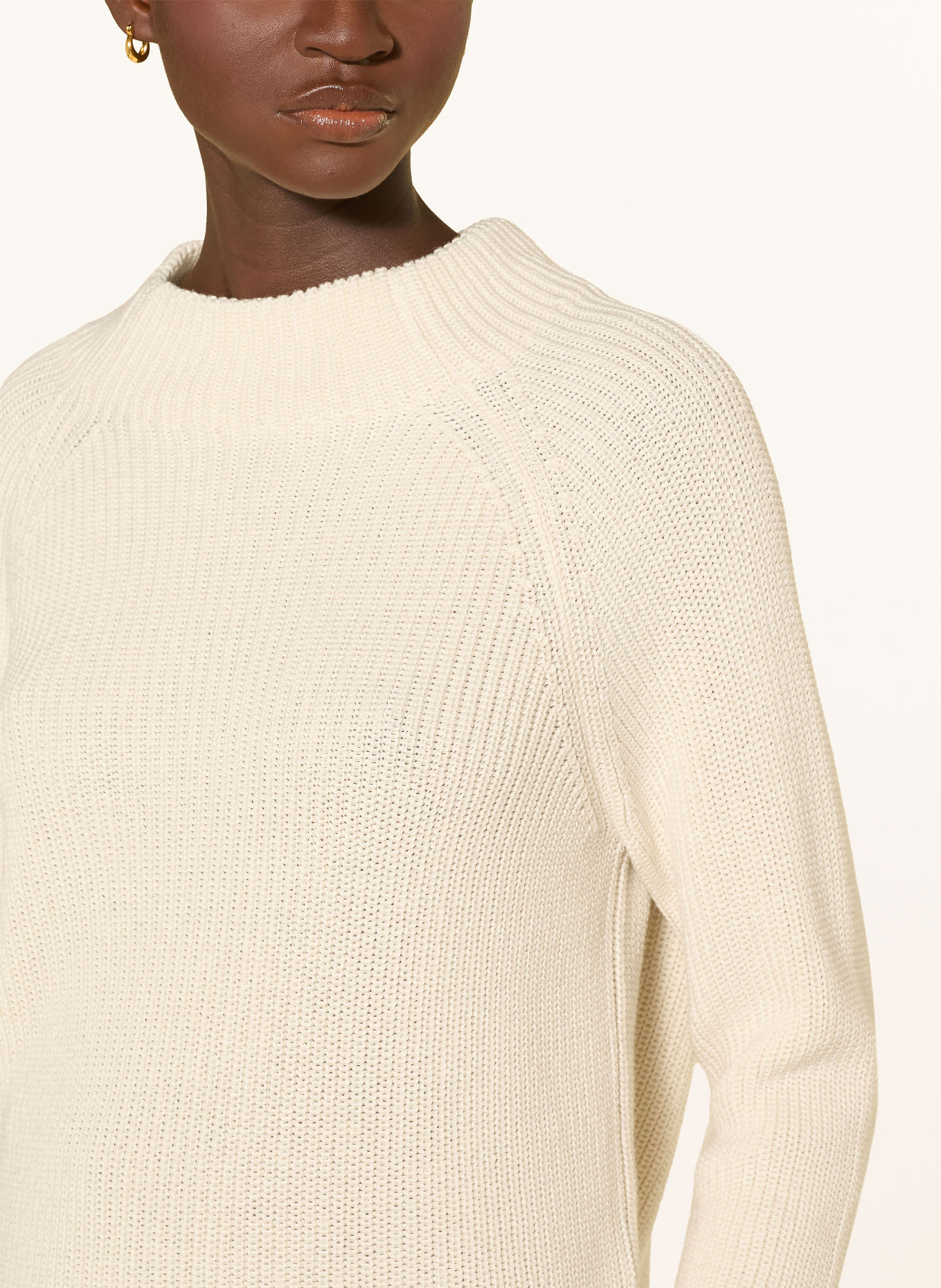 monari Turtleneck sweater: ECRU