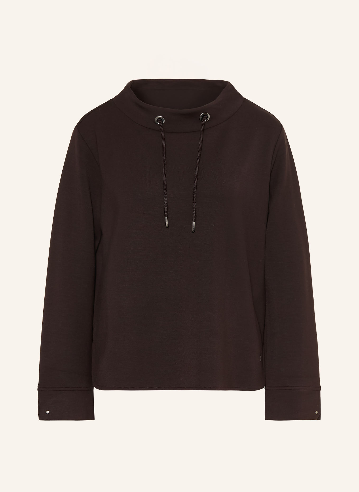 monari Sweatshirt: MÖRKBRUN