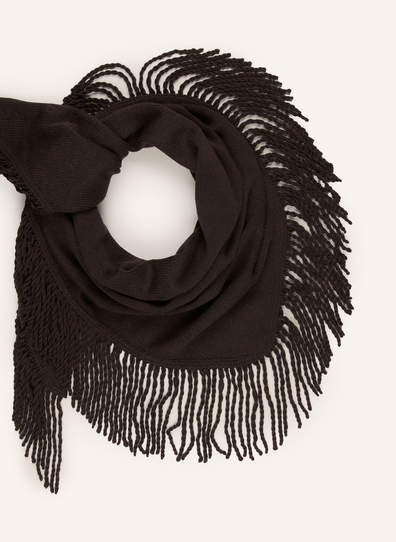 monari Driehoekssjaal: MARRON FONCÉ