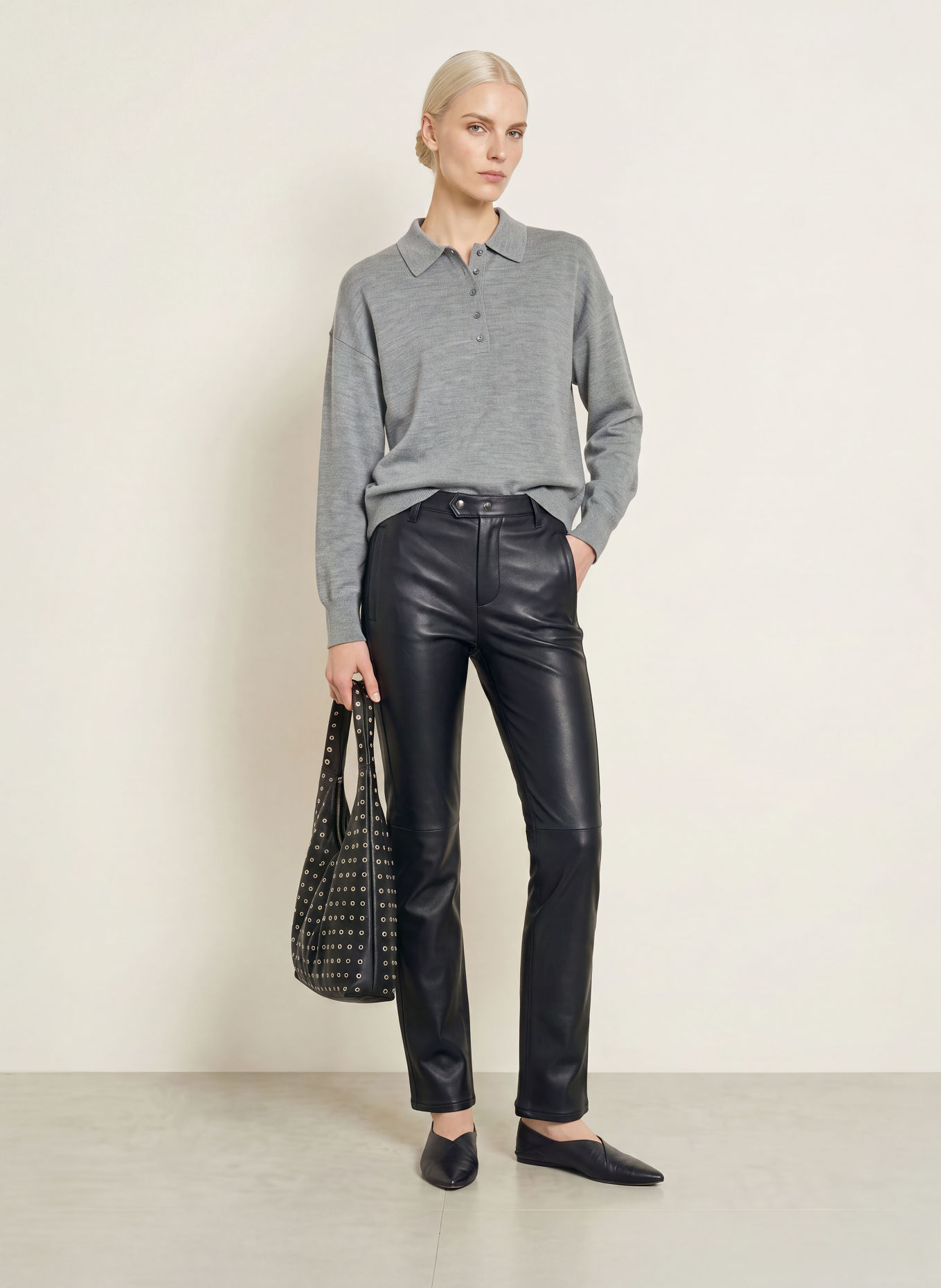 monari Broek: ZWART