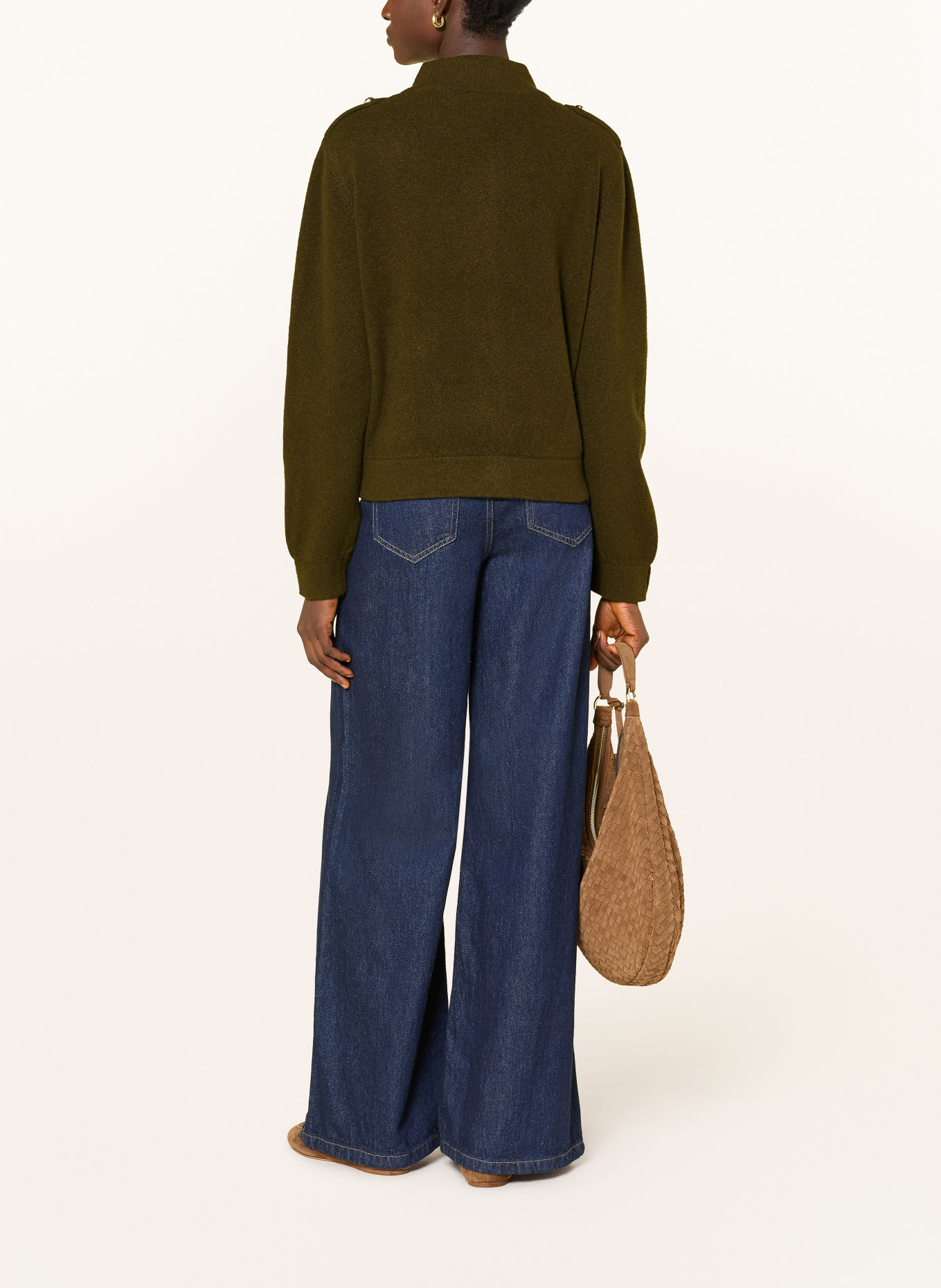 monari Cardigan: KHAKI