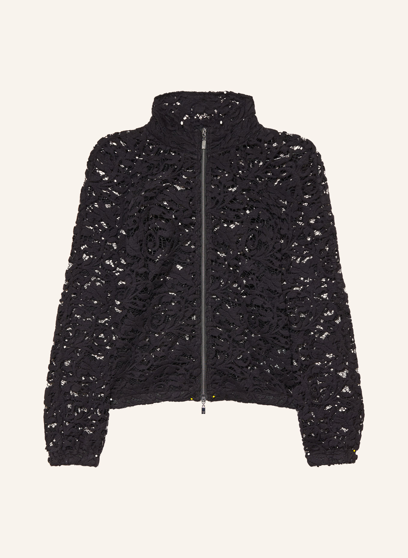 monari Spitzenjacke: SCHWARZ