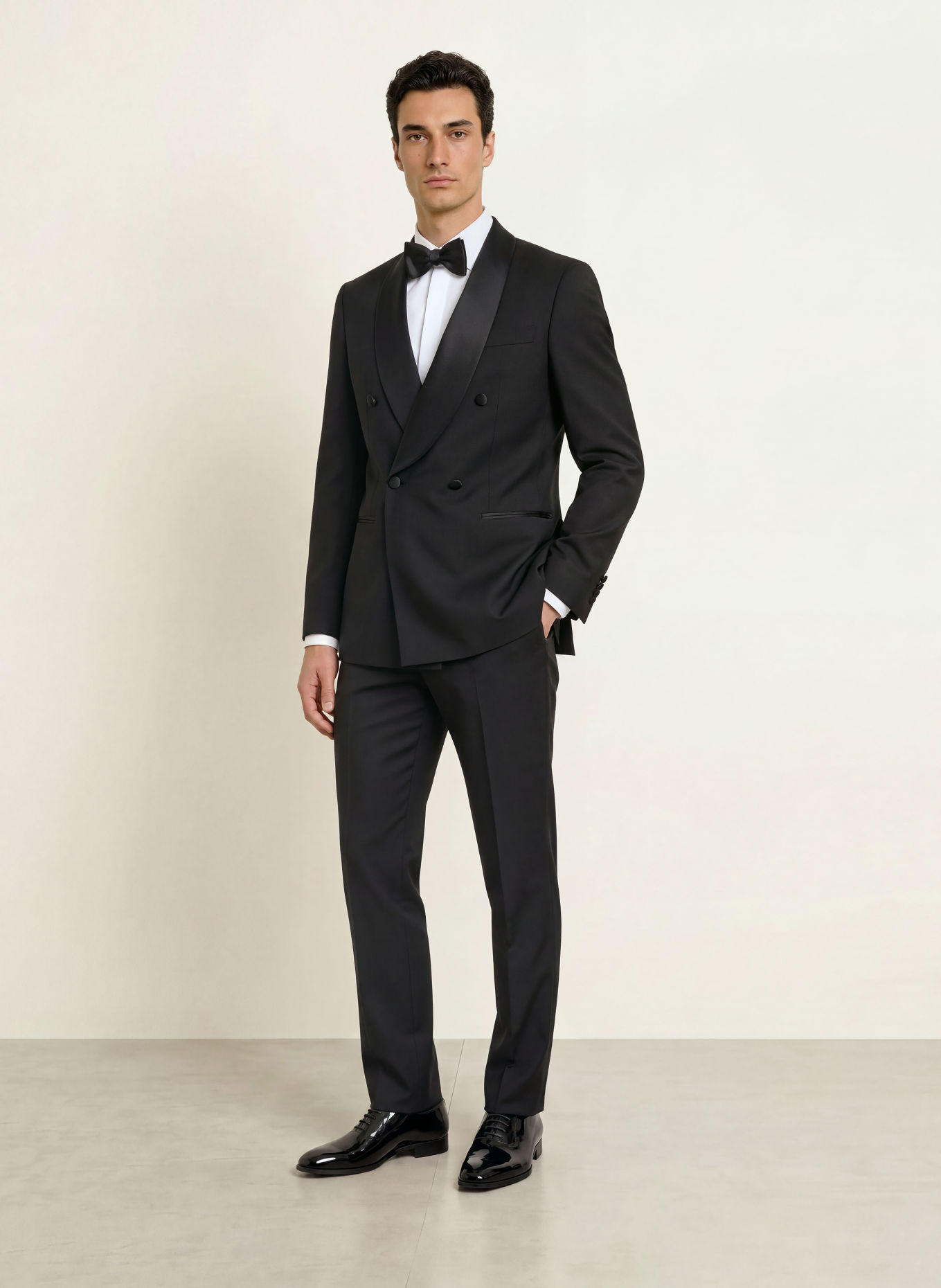 BOSS Smokingcolbert HUGE Slim Fit: 001 BLACK
