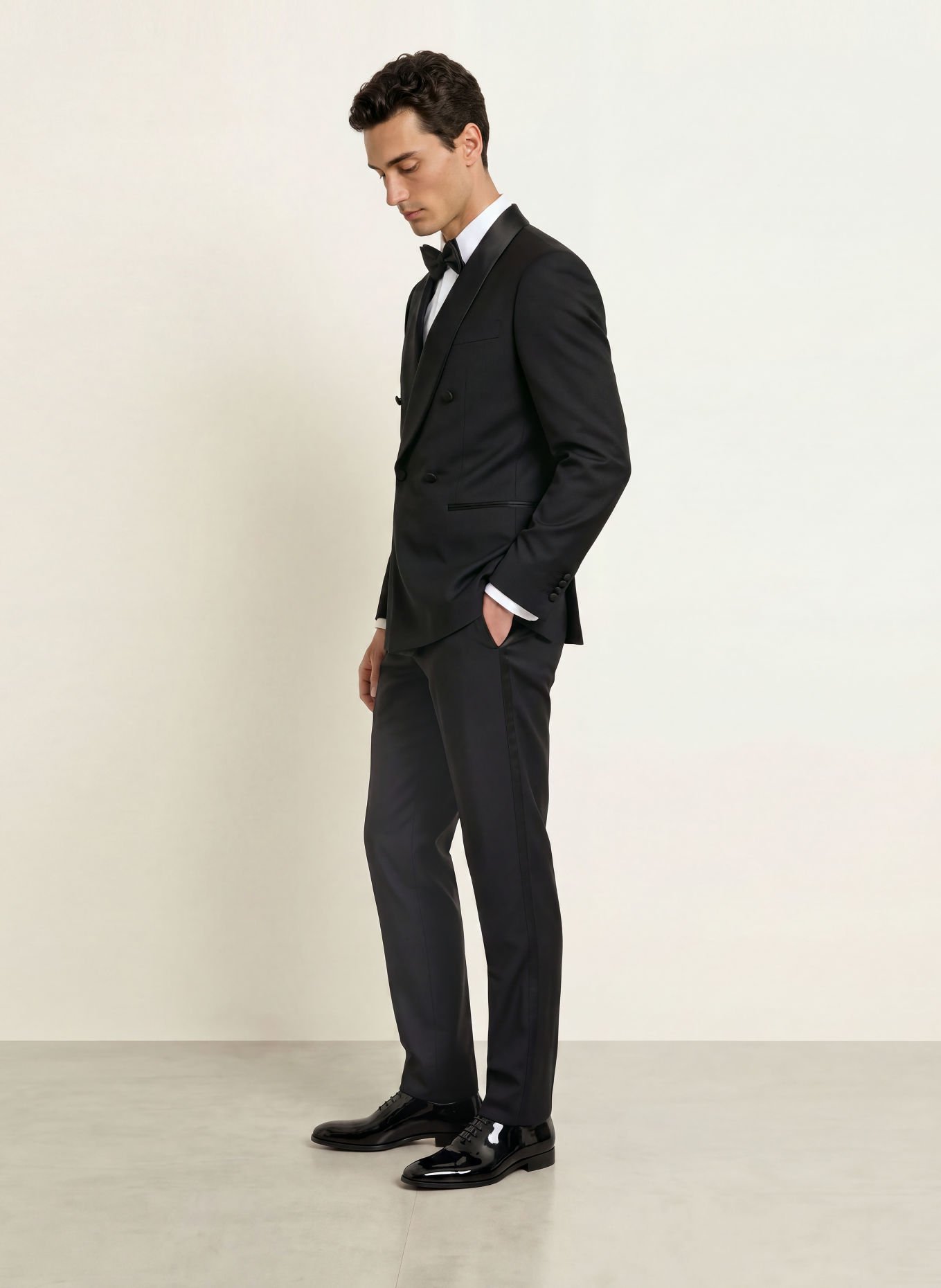 BOSS Smokingcolbert HUGE Slim Fit: 001 BLACK