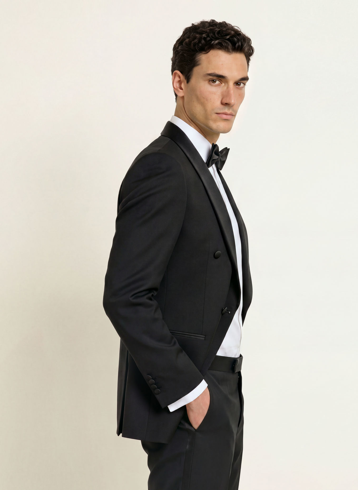 BOSS Smokingcolbert HUGE Slim Fit: 001 BLACK
