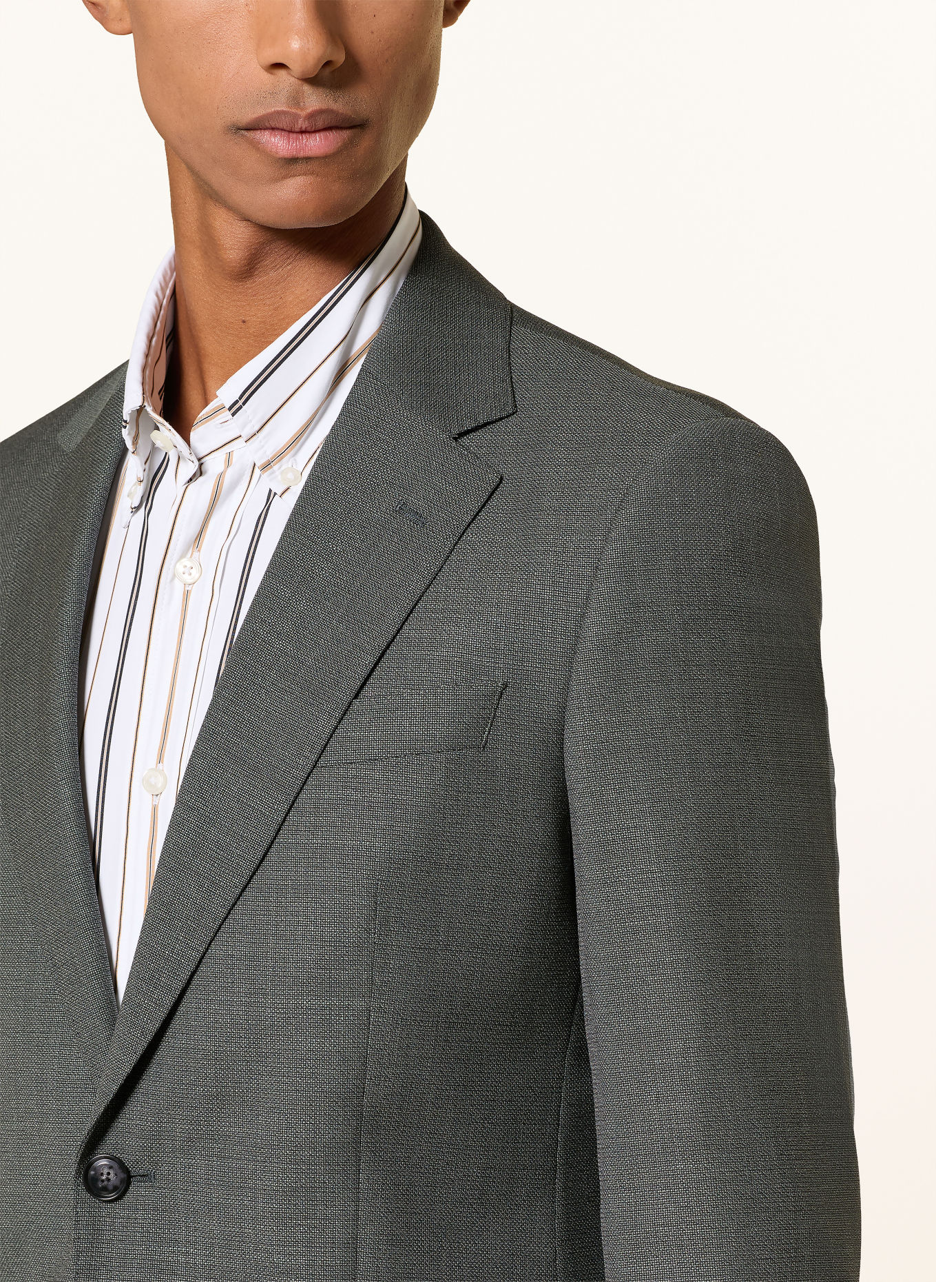 BOSS HUGE Slim Fit Suit: GRAY