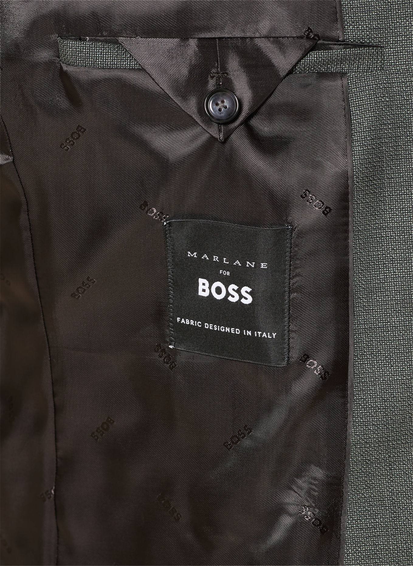 BOSS HUGE Slim Fit Suit: GRAY