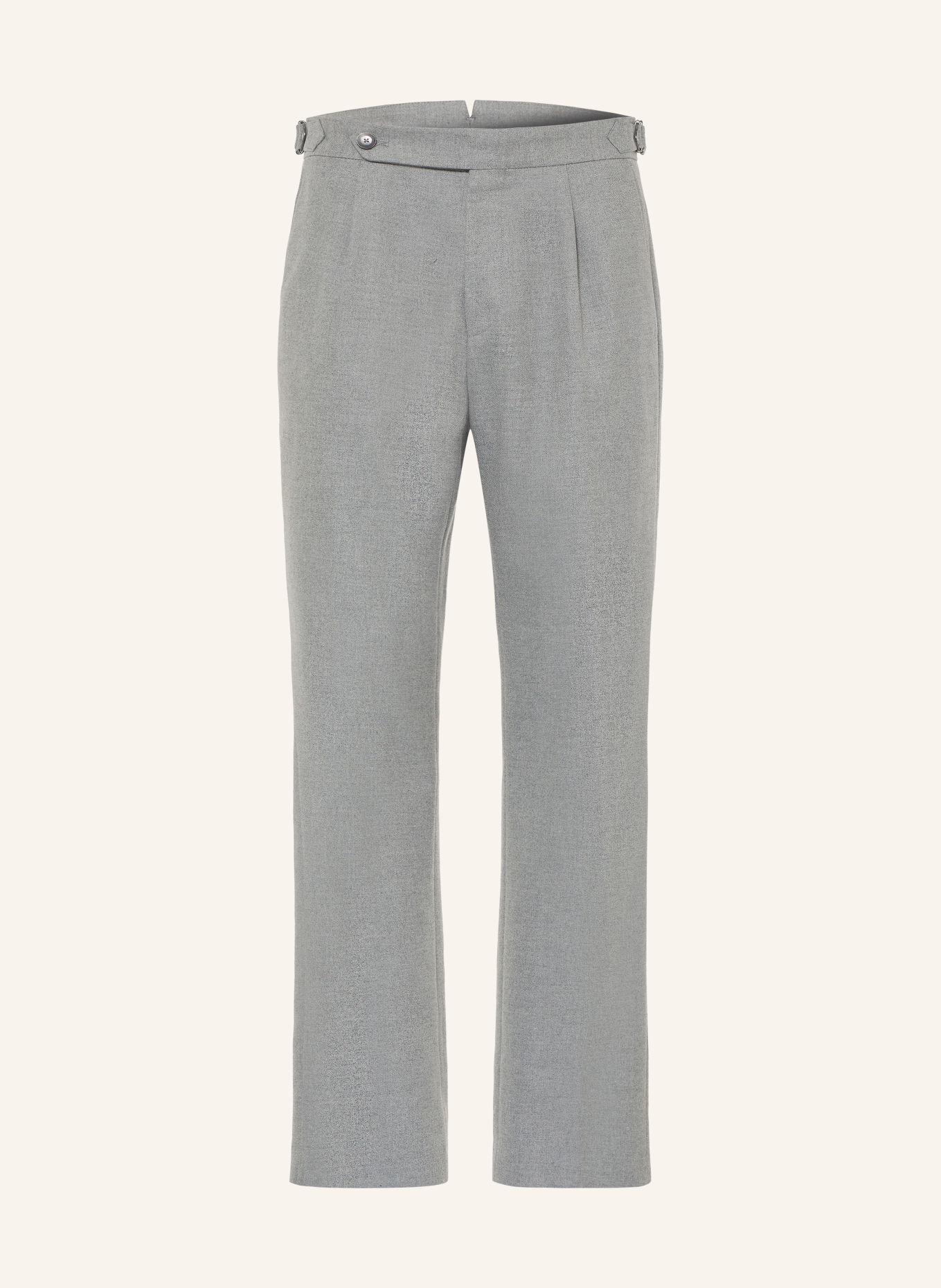 BOSS Kalhoty PERINO Tapered Fit: ŠEDÁ