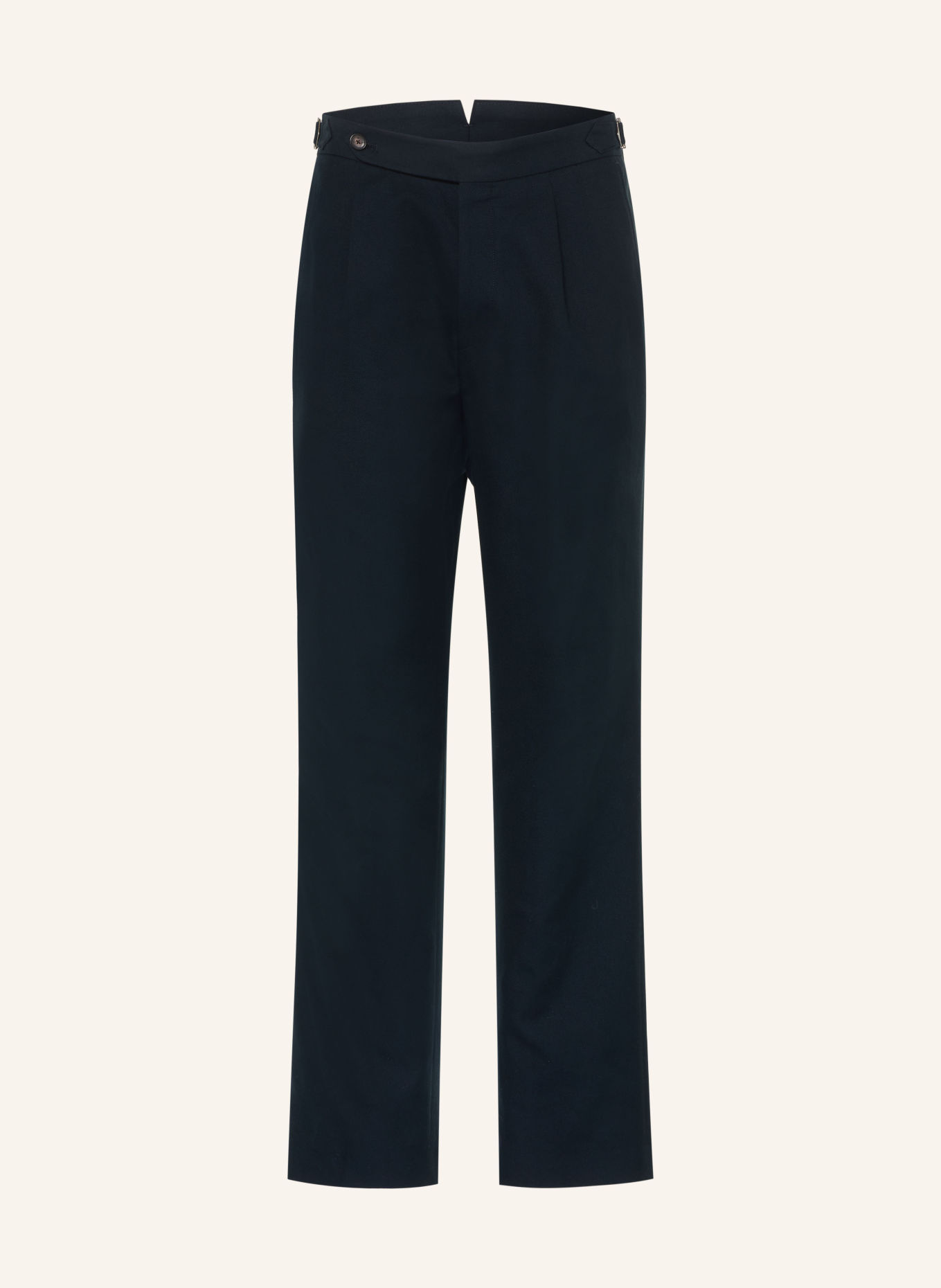 BOSS Kalhoty PERINO Tapered Fit: TMAVĚ MODRÁ