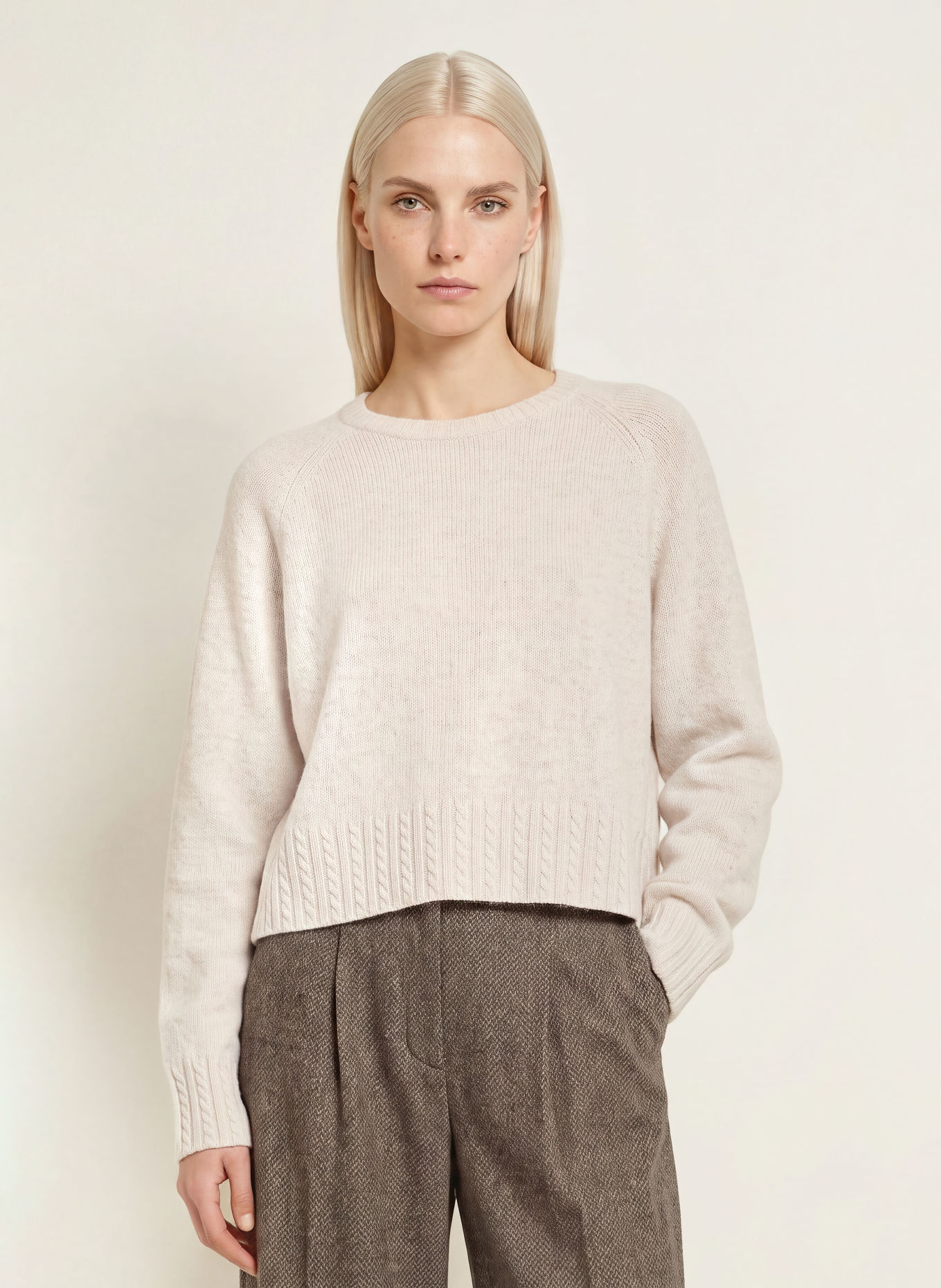 Smith & Soul Sweater: ECRU