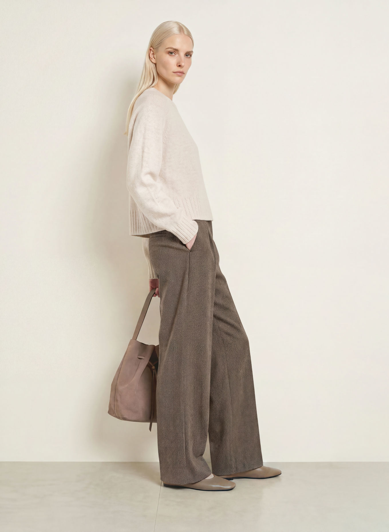 Smith & Soul Sweater: ECRU