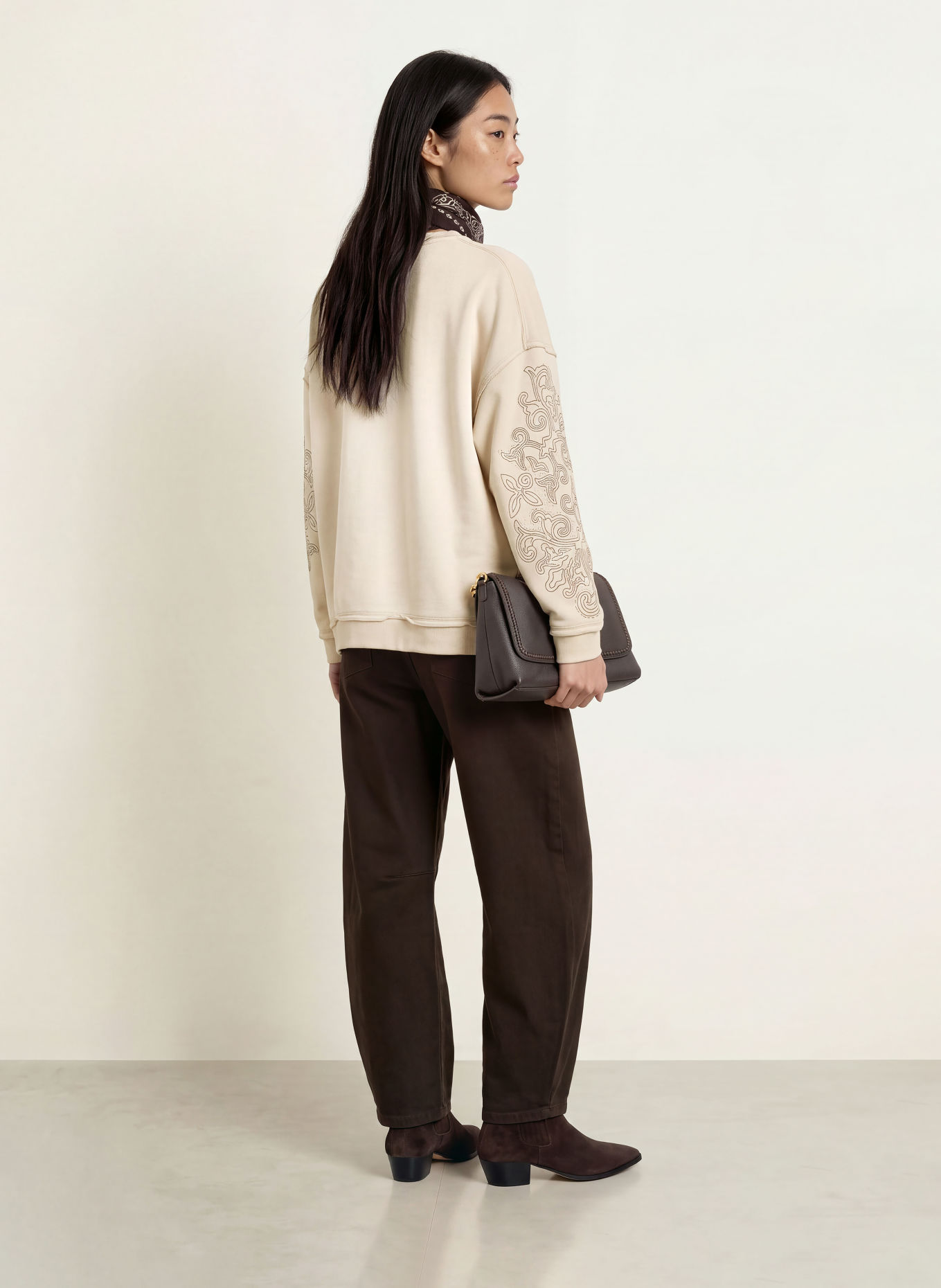 Smith & Soul Sweatshirt: CREAM / SILVER / BLACK