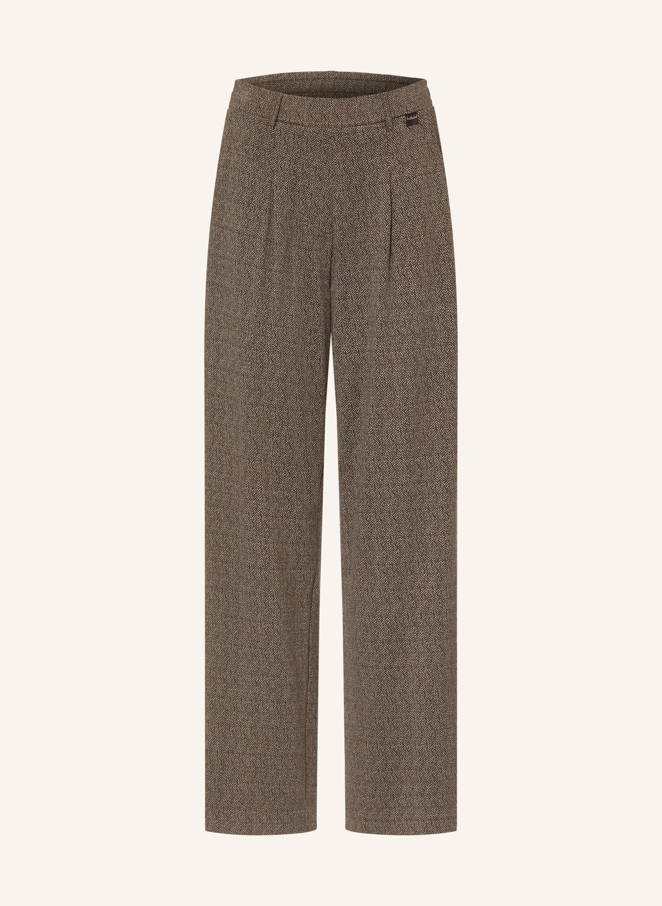Smith & Soul Trousers: LIGHT BROWN / DARK BROWN