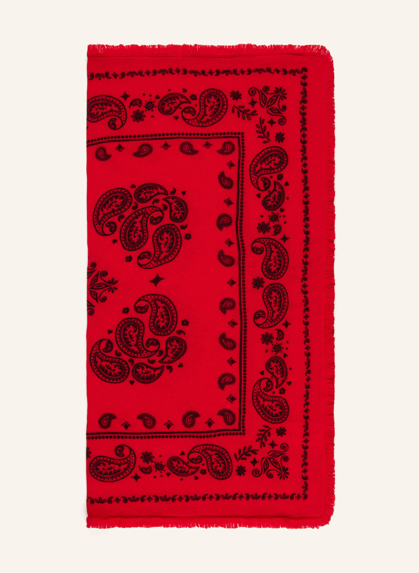 Smith & Soul Foulard: ROUGE / NOIR