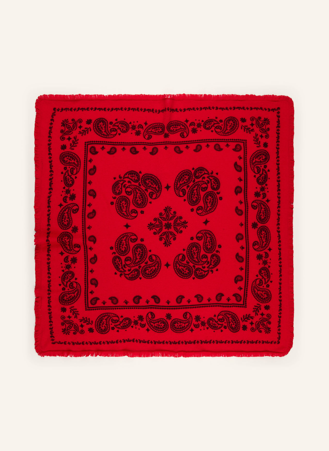 Smith & Soul Foulard: ROUGE / NOIR