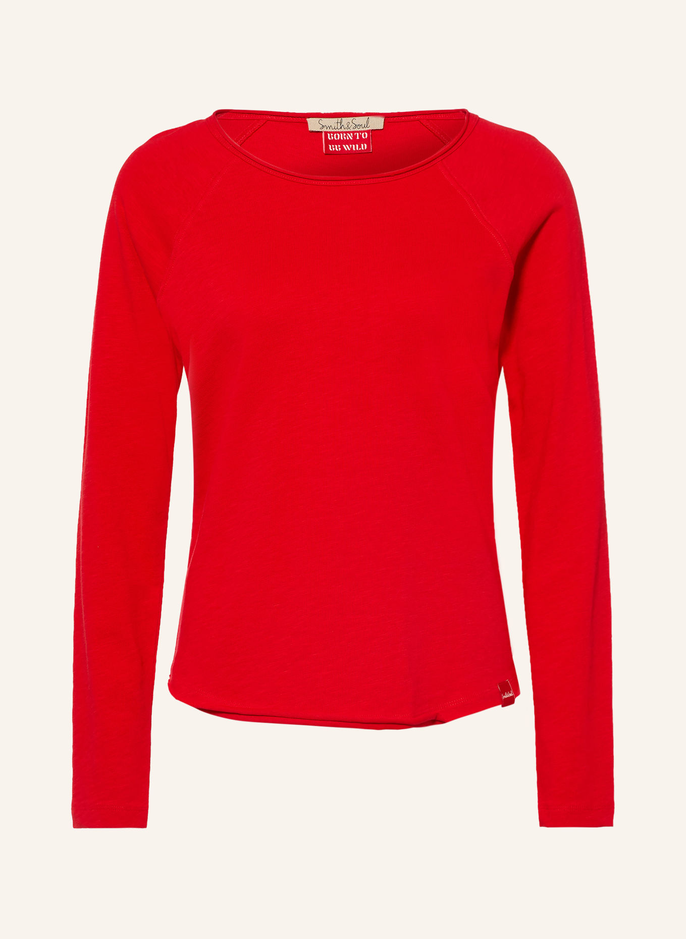Smith & Soul Long-sleeve shirt: RED