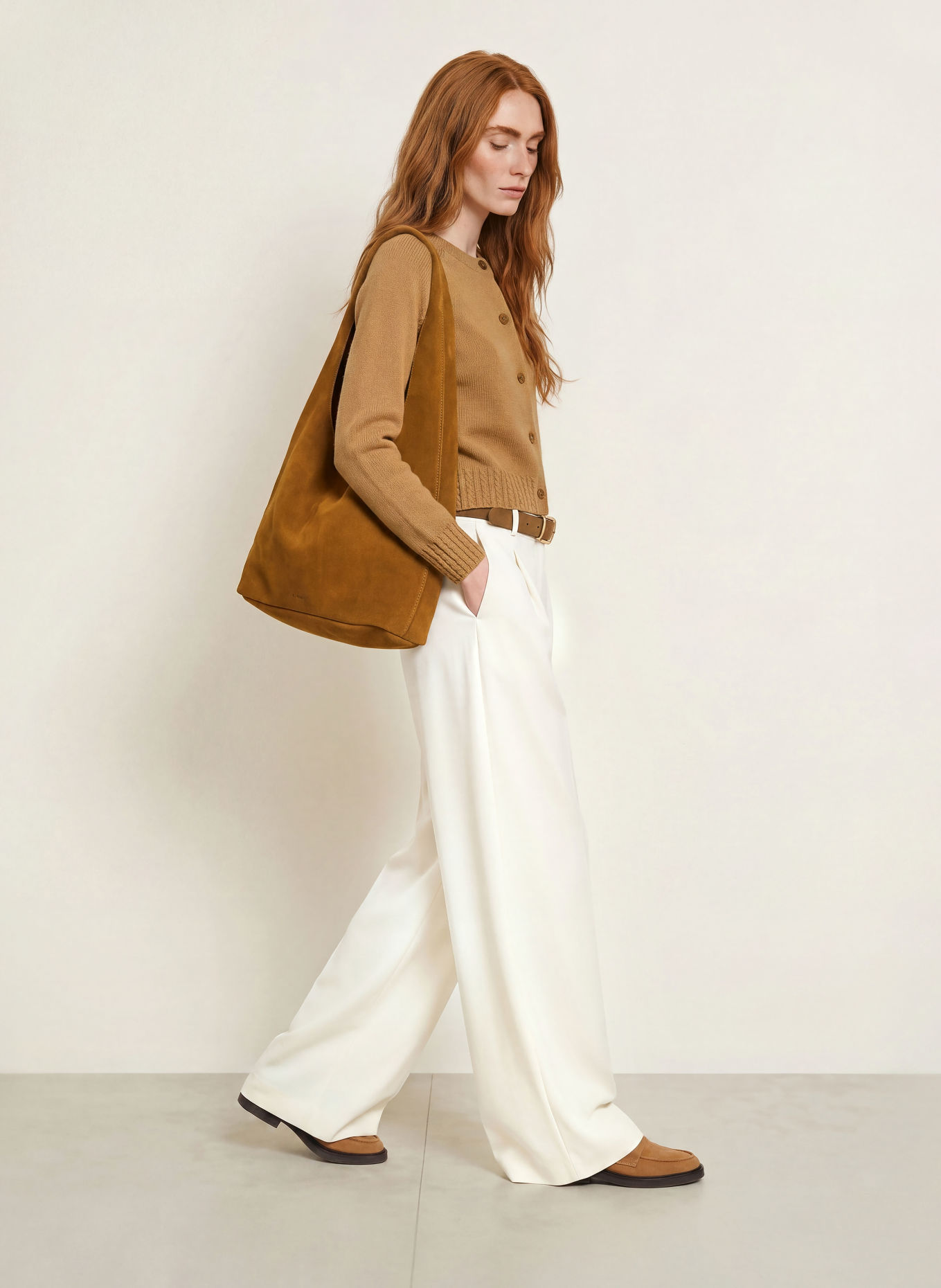 Smith & Soul Cardigan: CAMEL