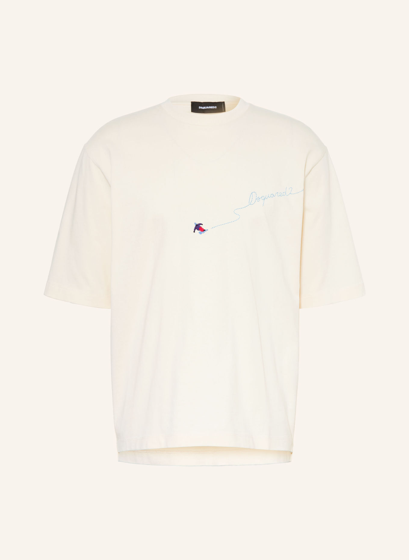 DSQUARED2 T-shirt: CRÈME