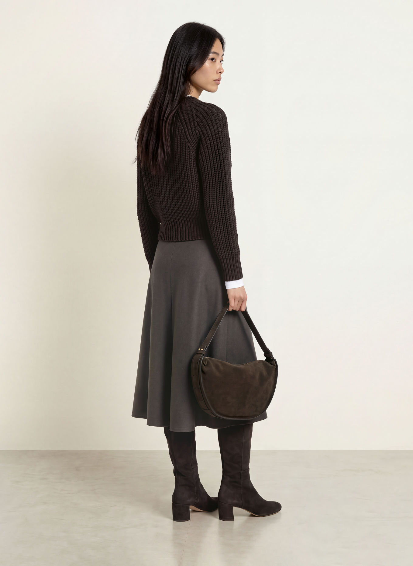 Rich & Royal Rok: MARRON FONCÉ