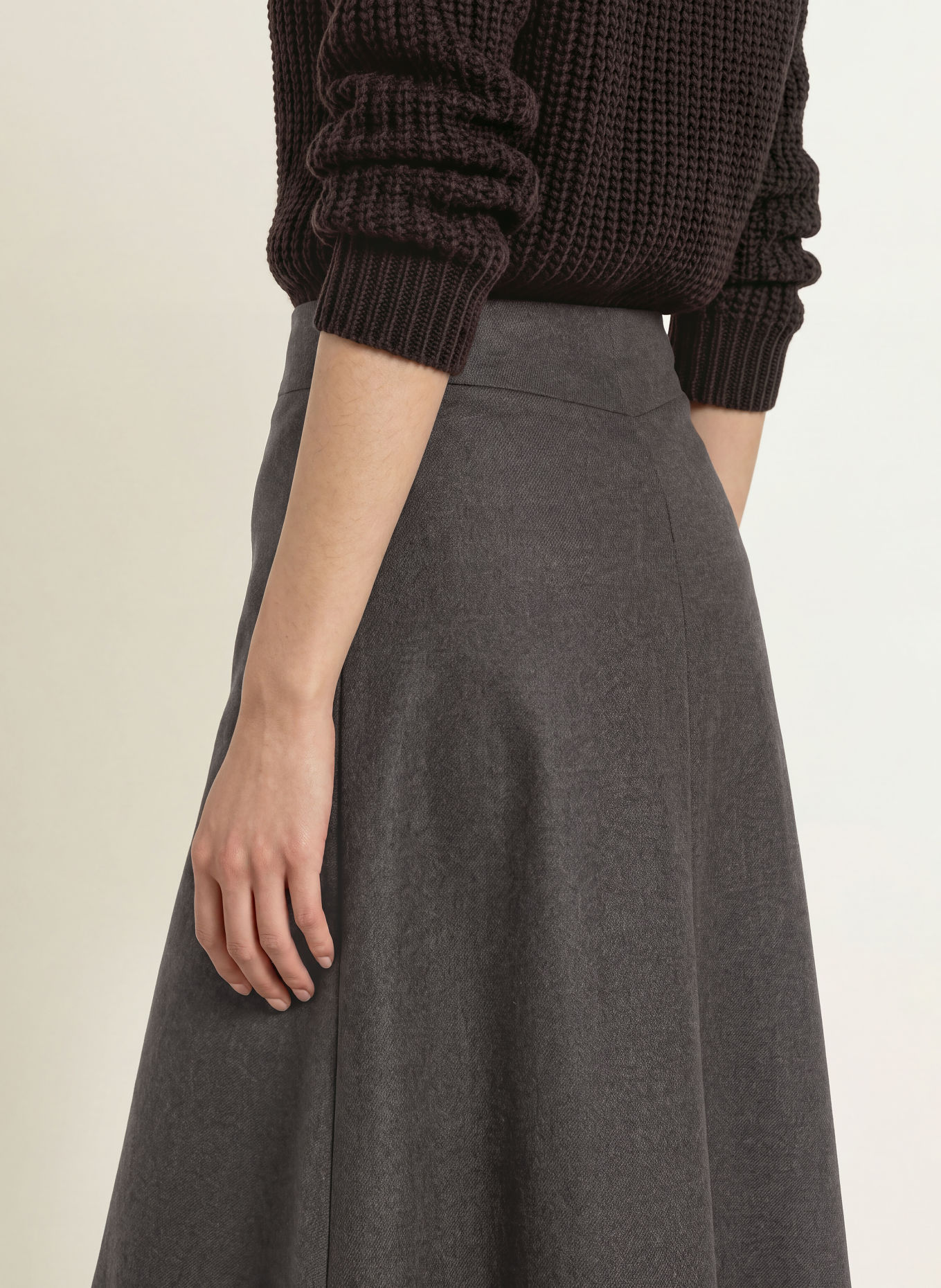 Rich & Royal Rok: MARRON FONCÉ