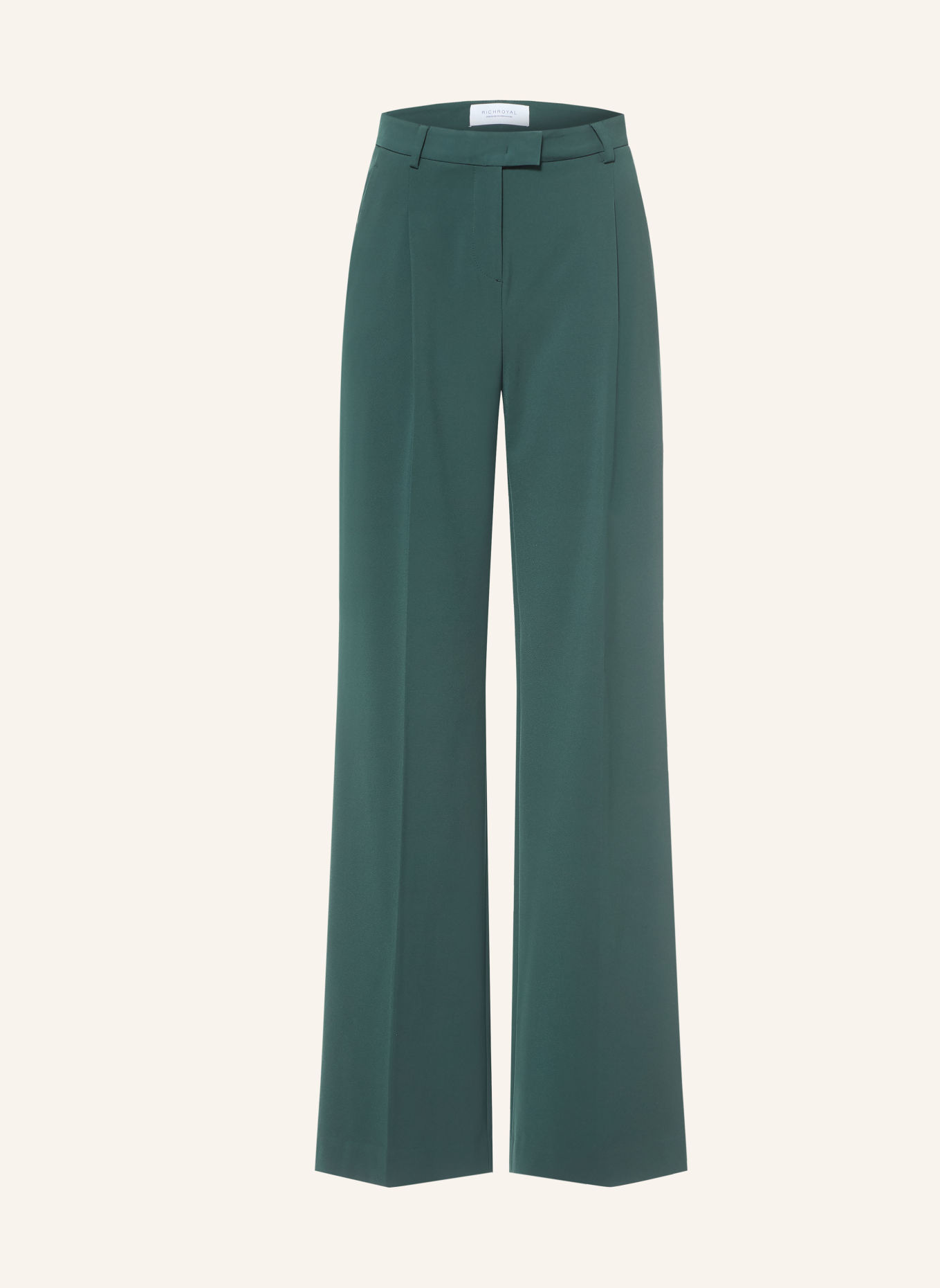 Rich & Royal Marlene-broek: DONKERGROEN