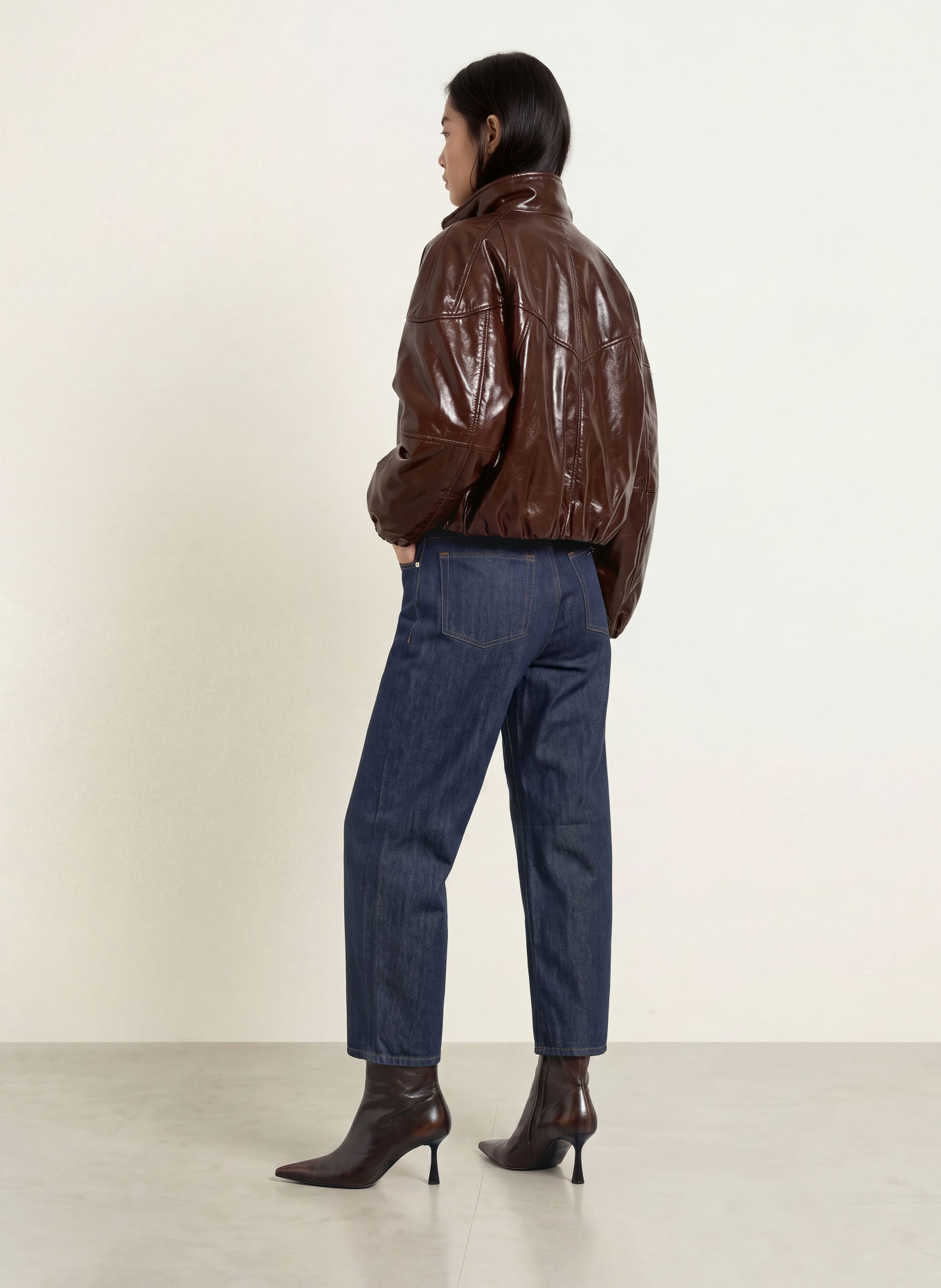 Rich & Royal Barrel-leg jeans: 700 DENIM BLUE