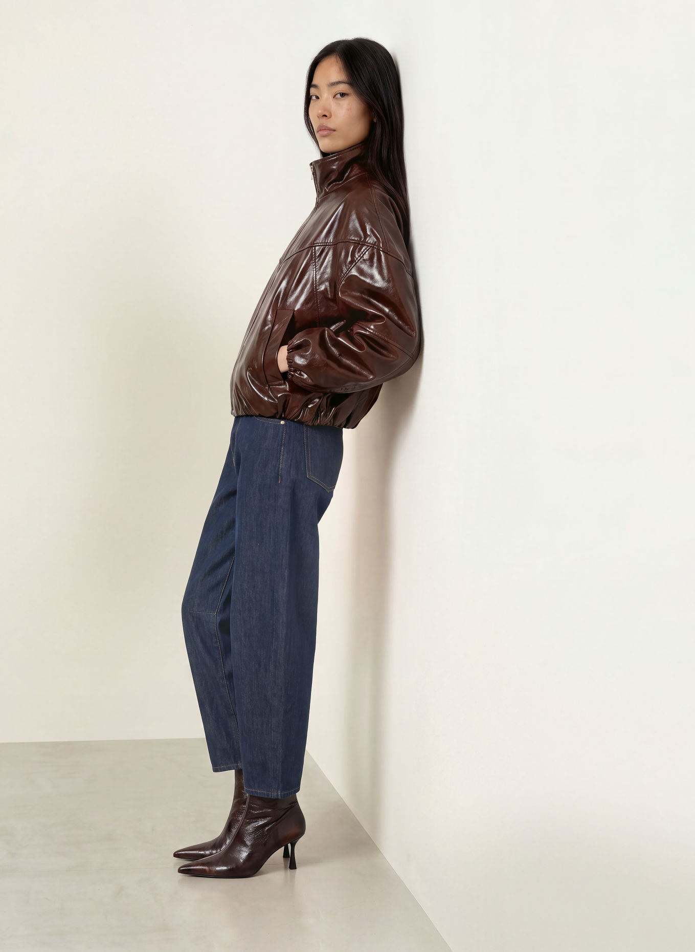 Rich & Royal Barrel-leg jeans: 700 DENIM BLUE